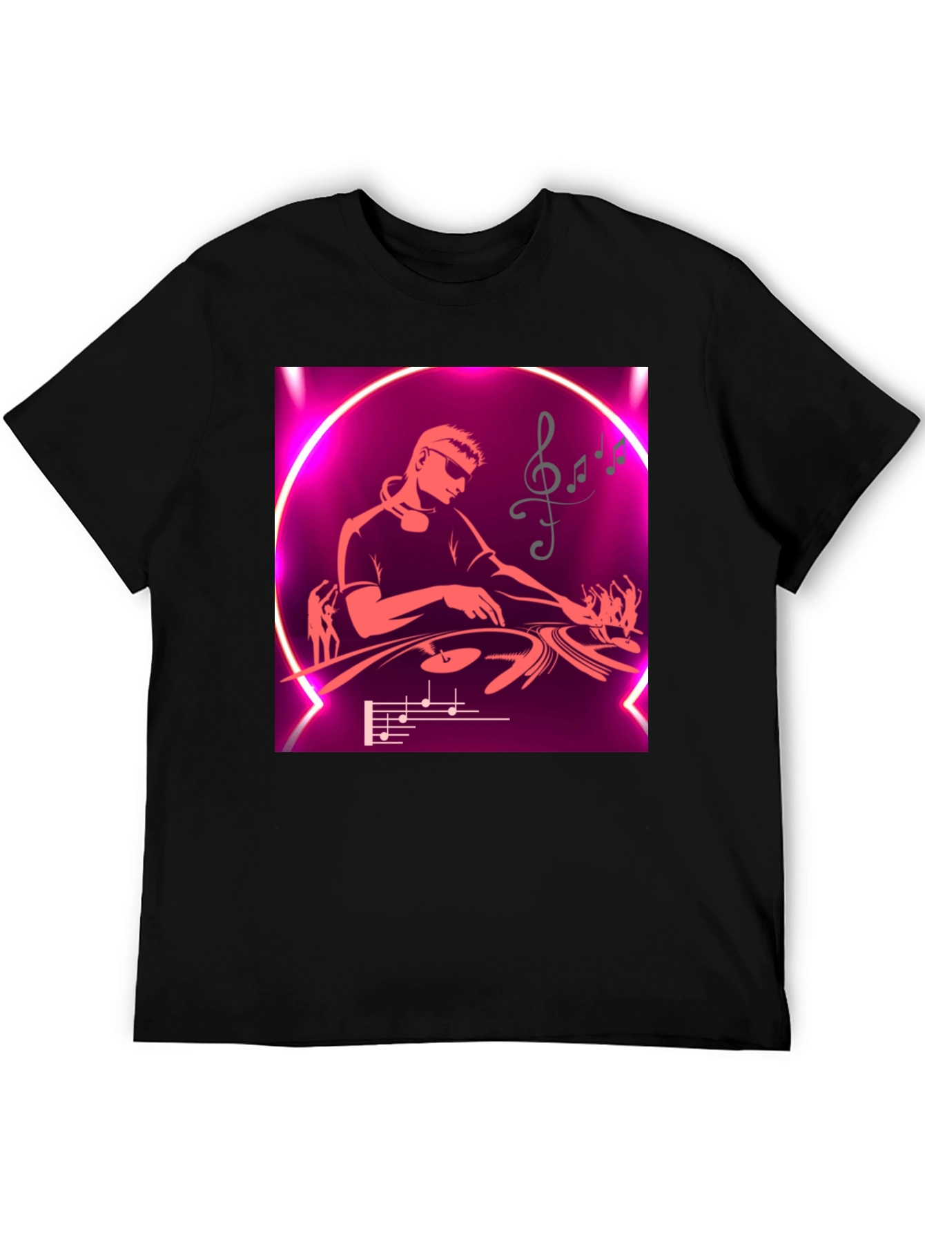 DJ Music Graphic T-Shirt - Party Ready Style