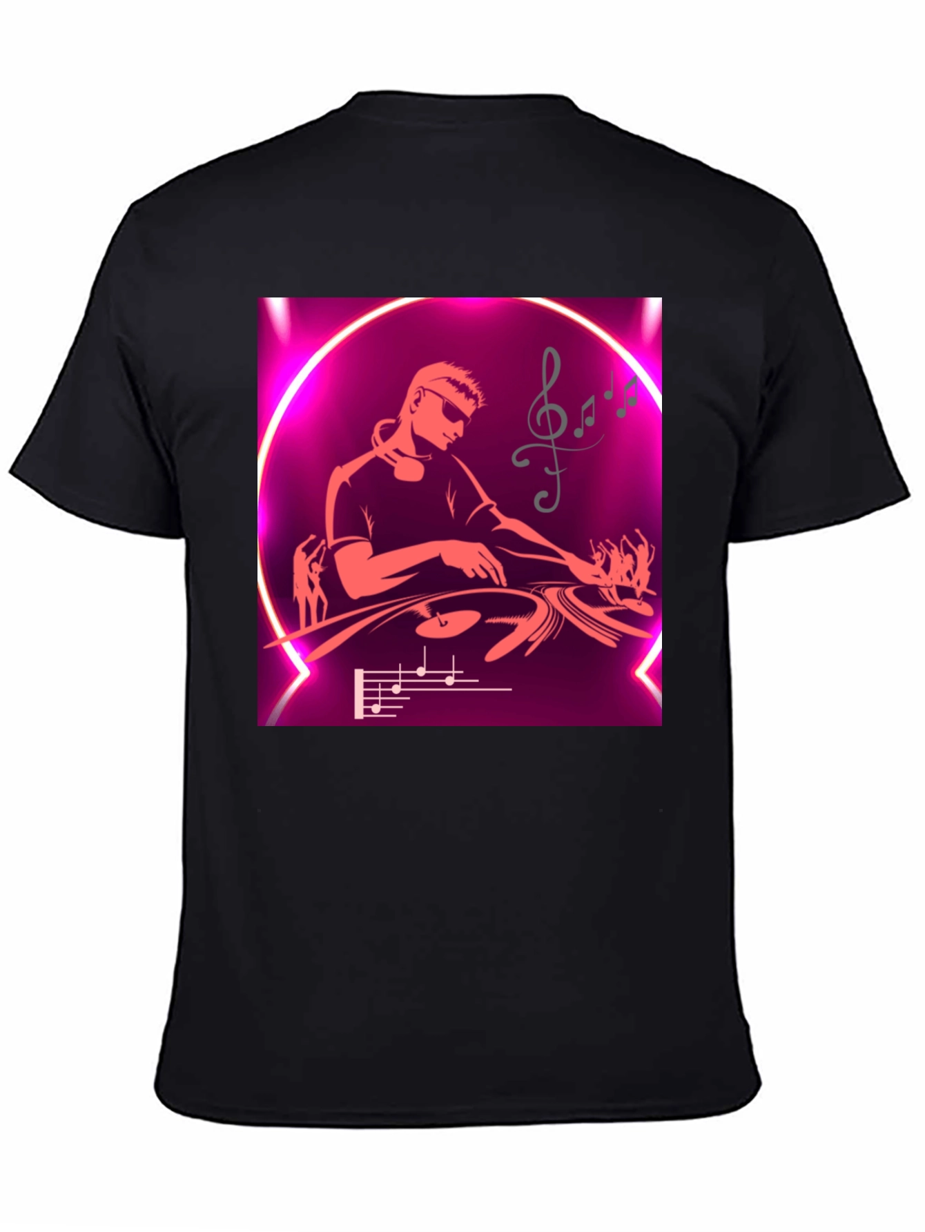 DJ Music Graphic T-Shirt - Party Ready Style
