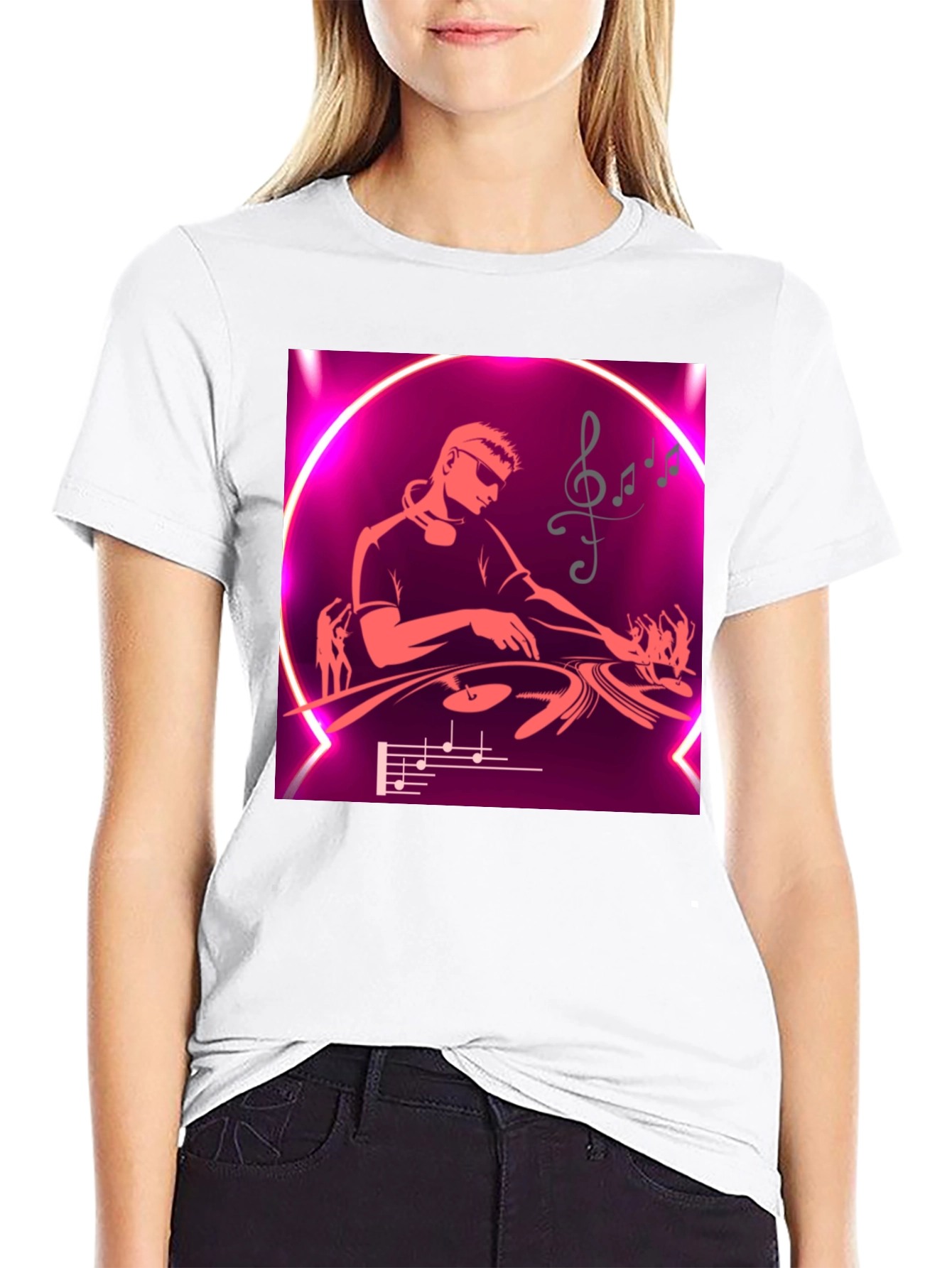 DJ Music Graphic T-Shirt - Party Ready Style