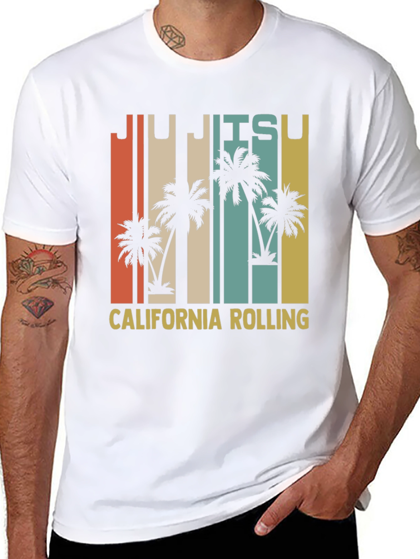 Jiu Jitsu California Rolling T-Shirt
