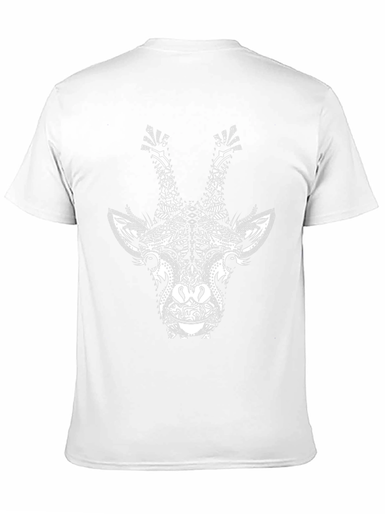 Giraffe Graphic Black T-Shirt