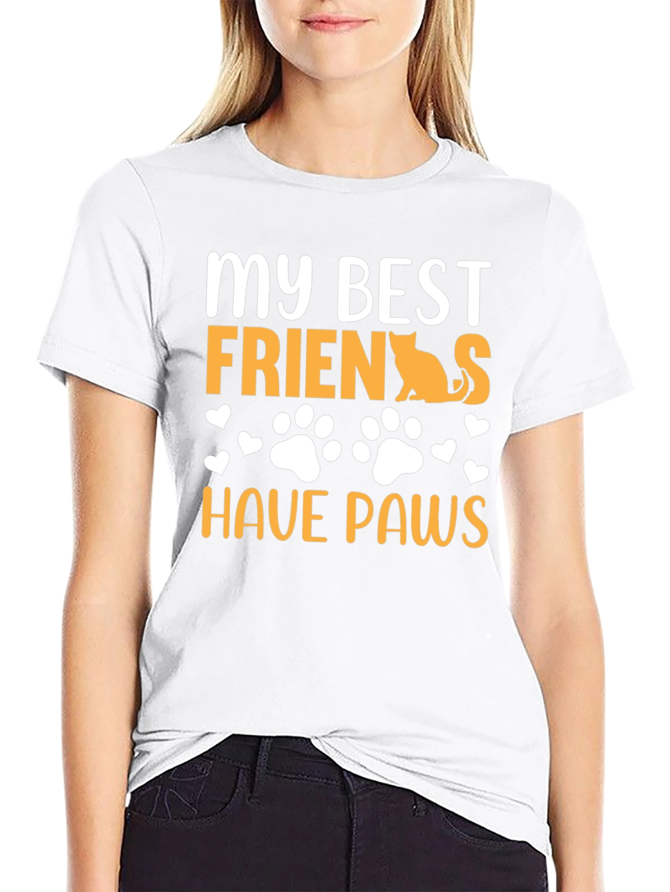 My Best Friends Have Paws Graphic Tee