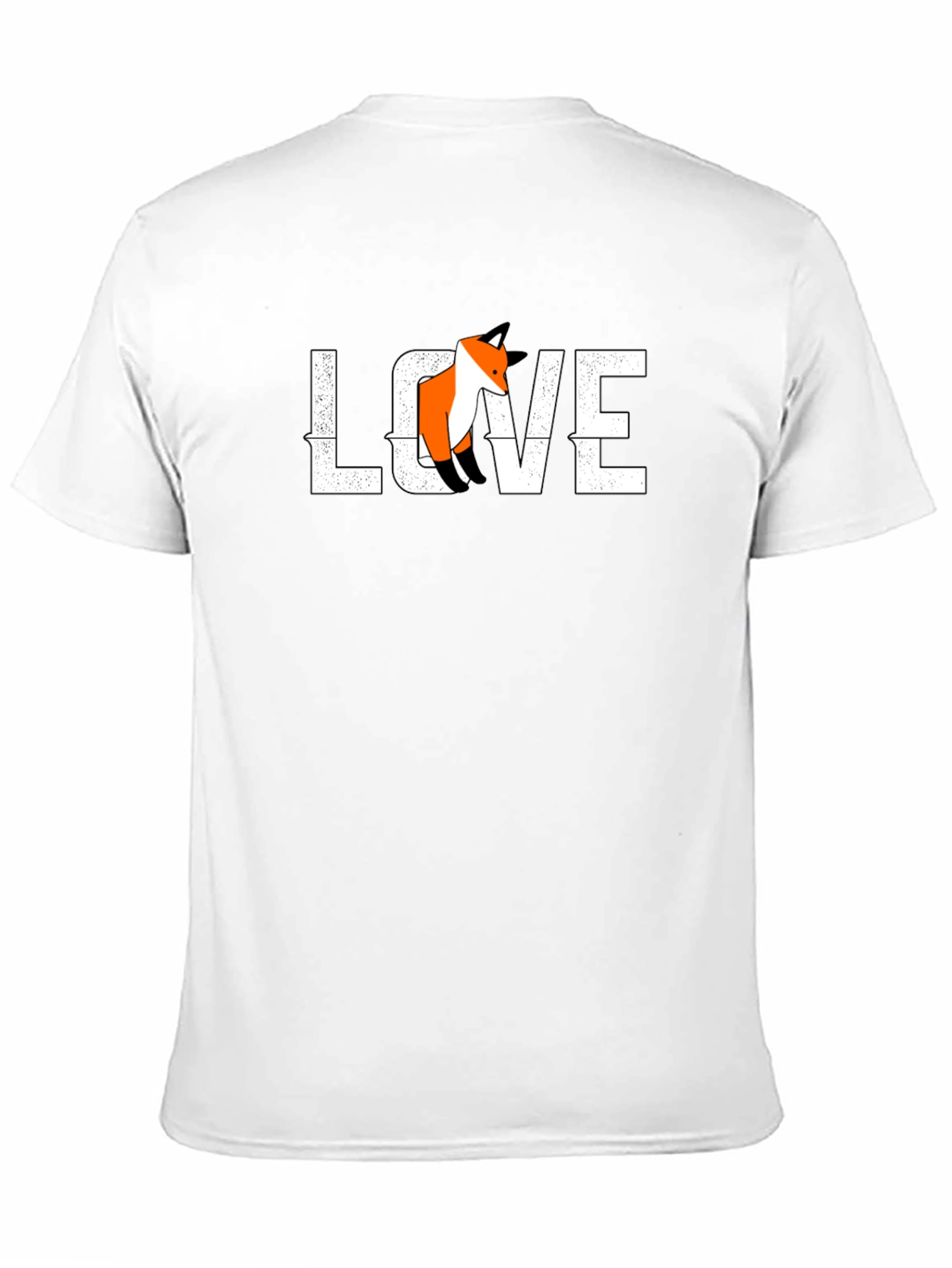 Love Fox Graphic Tee - Black