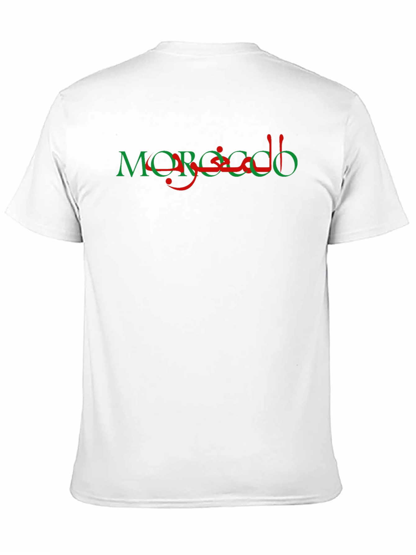 Morocco Graphic Print Black T-Shirt