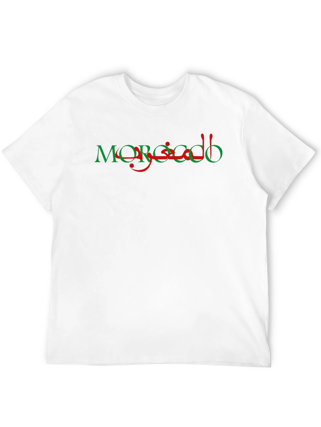 Morocco Graphic Print Black T-Shirt