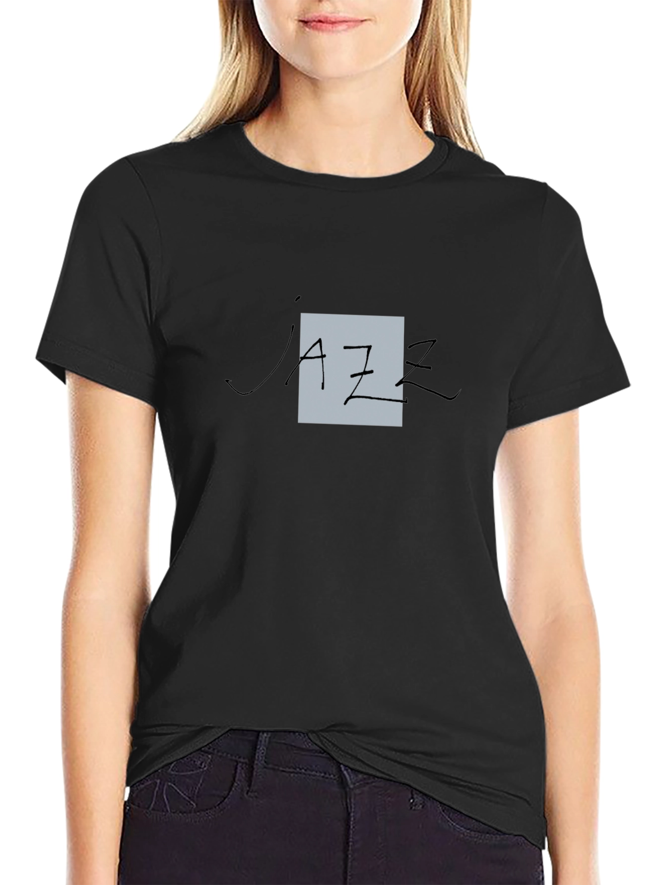 Jazz Graphic Black T-Shirt