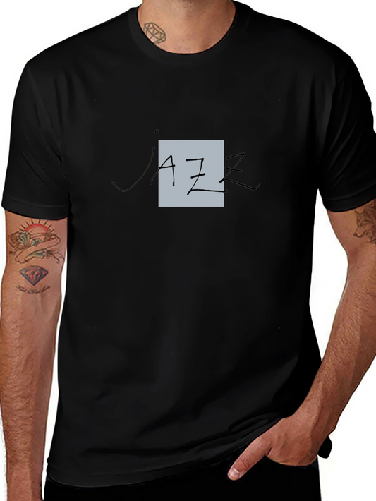 Jazz Graphic Black T-Shirt