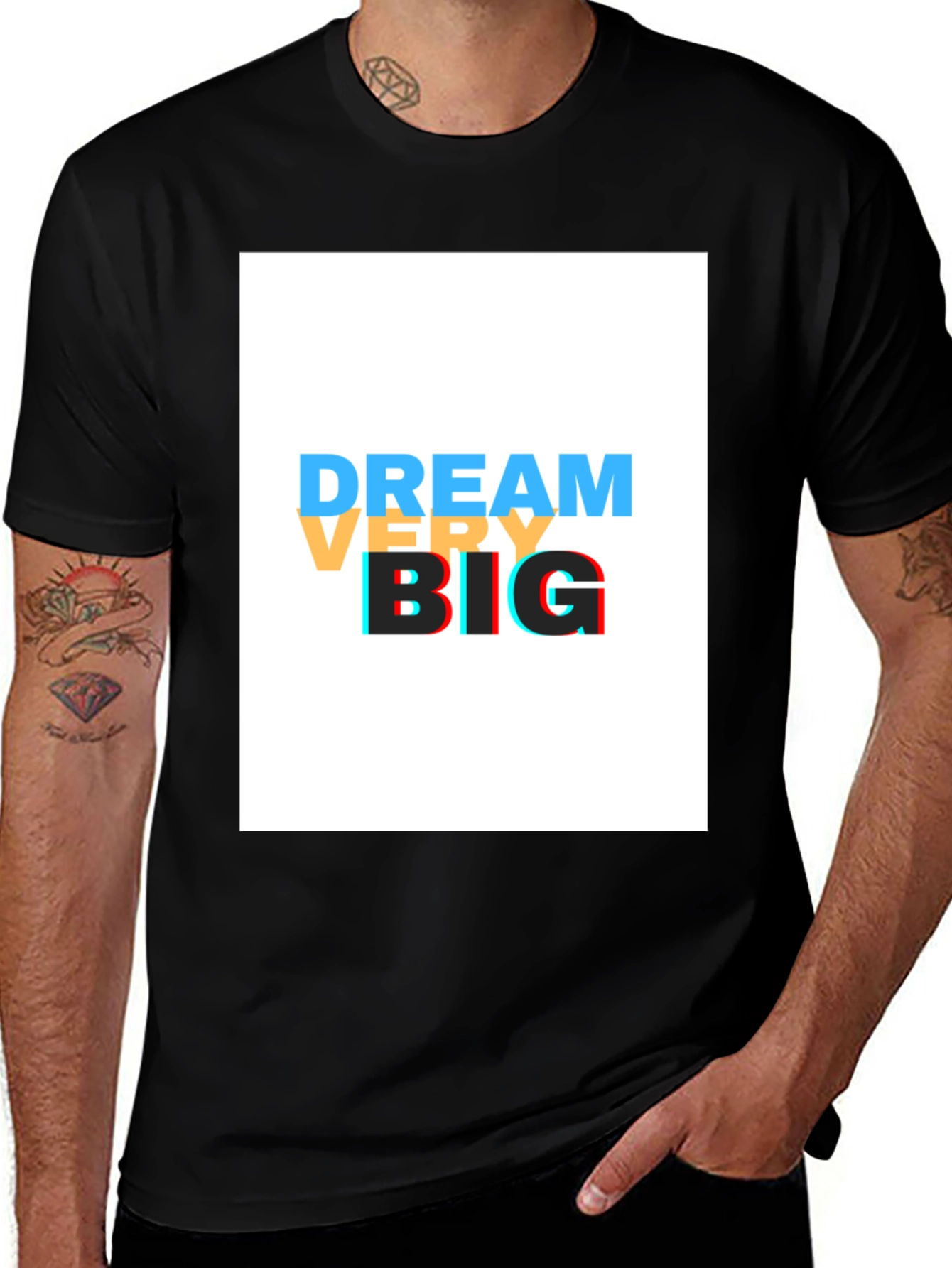 Dream Very Big Black T-Shirt