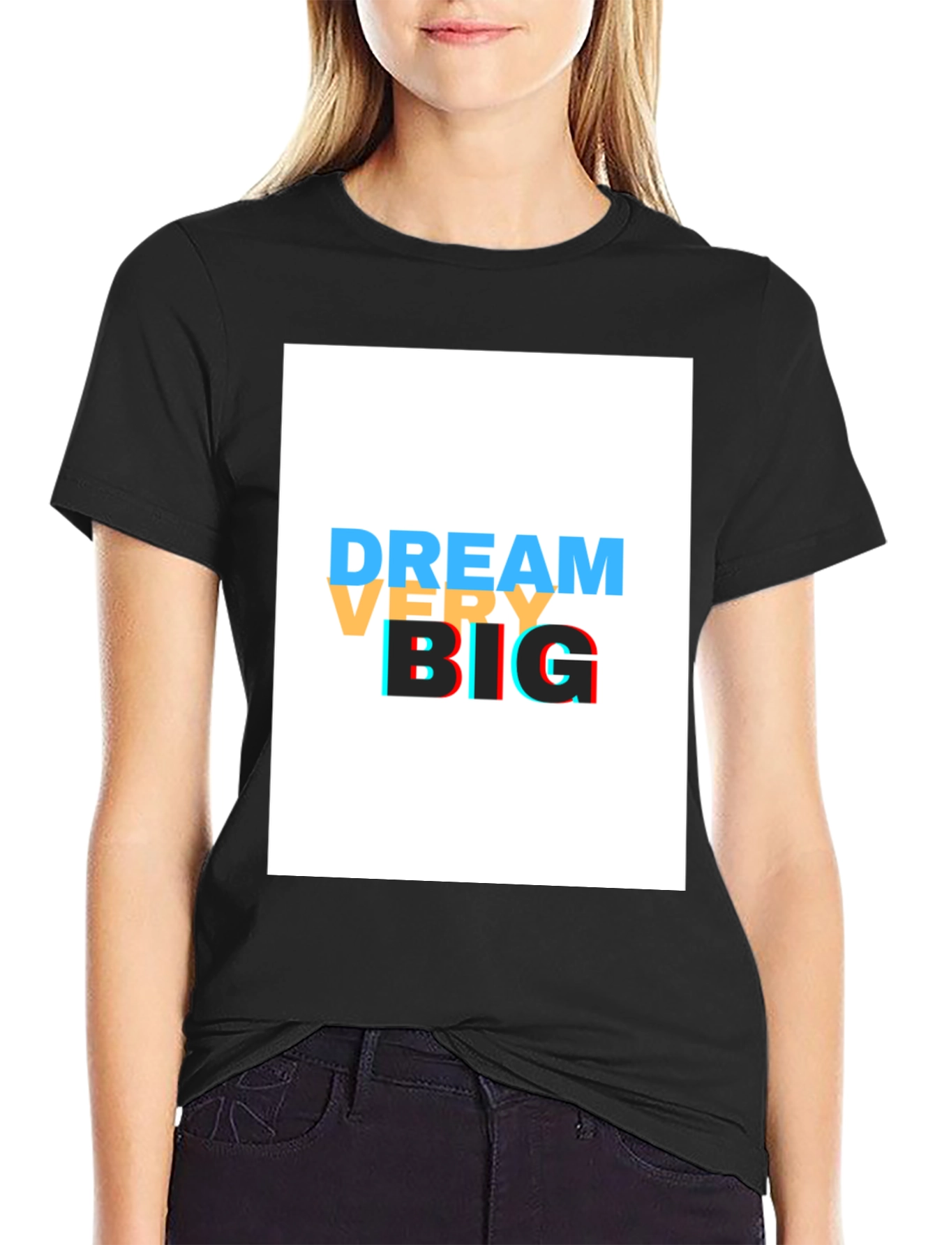 Dream Very Big Black T-Shirt
