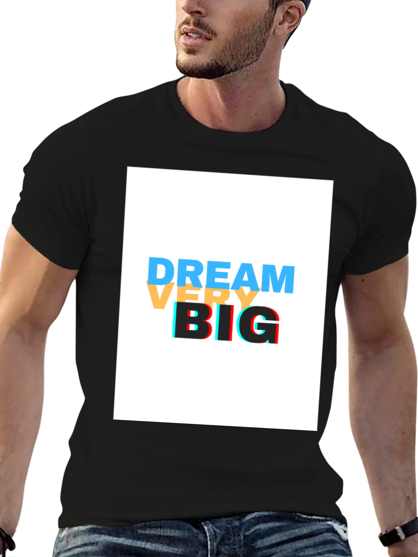 Dream Very Big Black T-Shirt