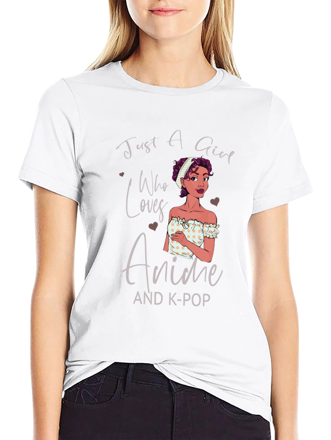 Anime & K-Pop Girls T-Shirt