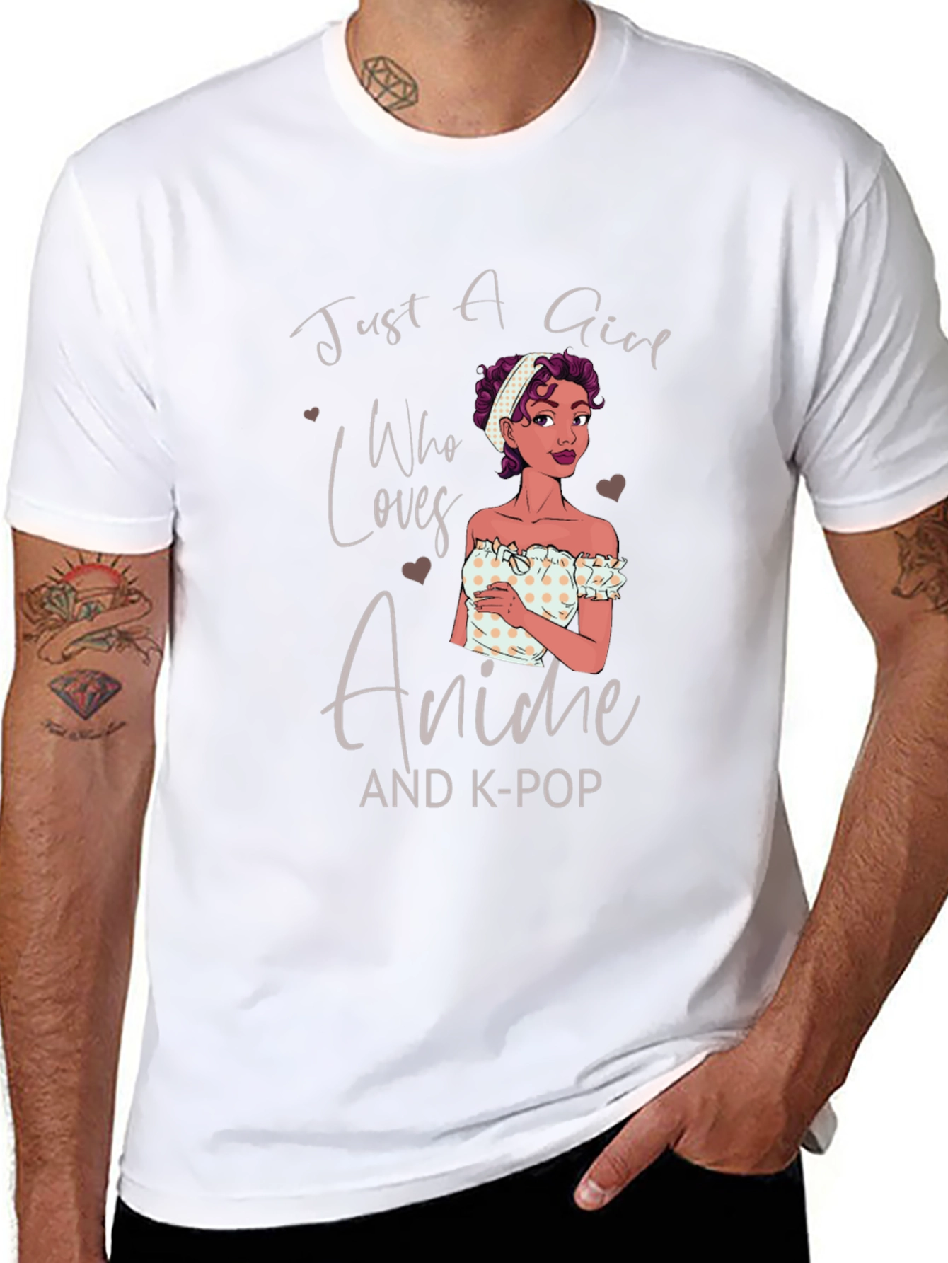Anime & K-Pop Girls T-Shirt