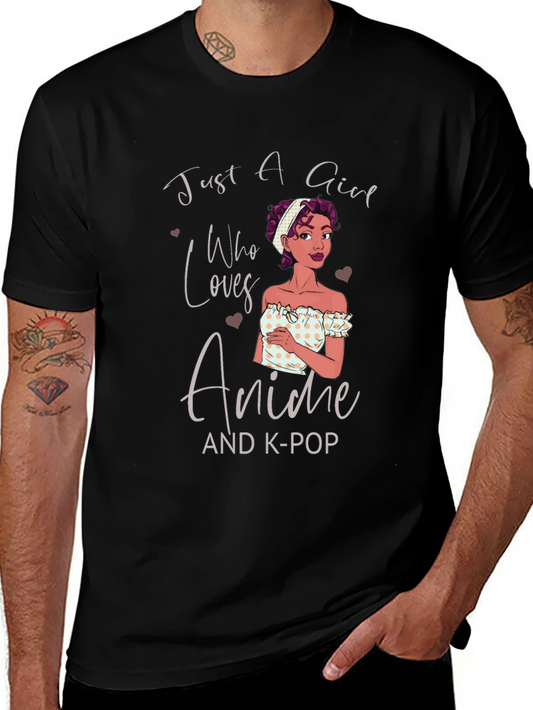 Anime & K-Pop Girls T-Shirt
