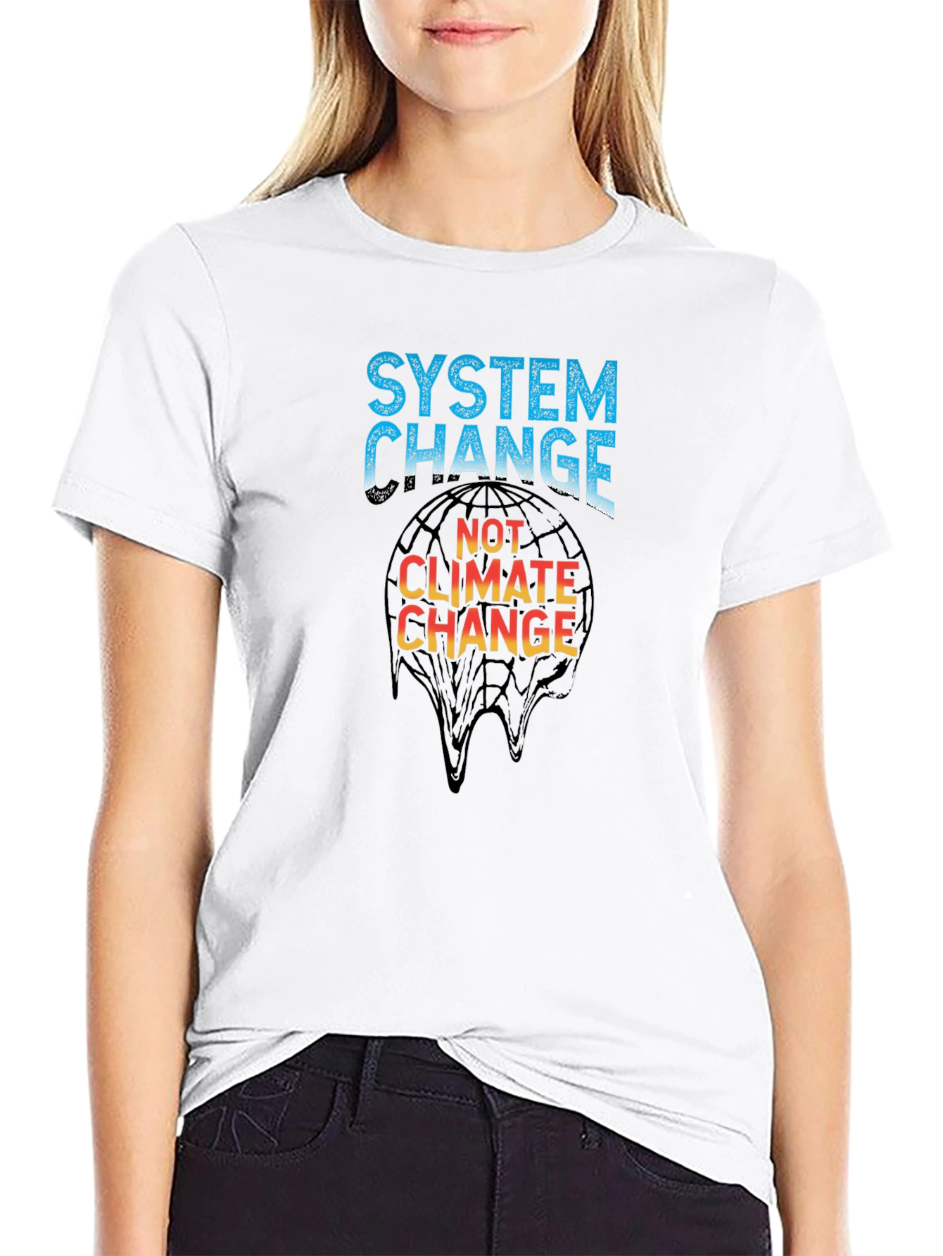 System Change Not Climate Change Graphic Tee
