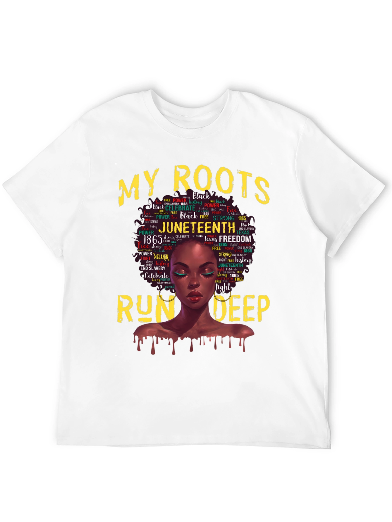 Juneteenth Roots T-Shirt - Black Pride