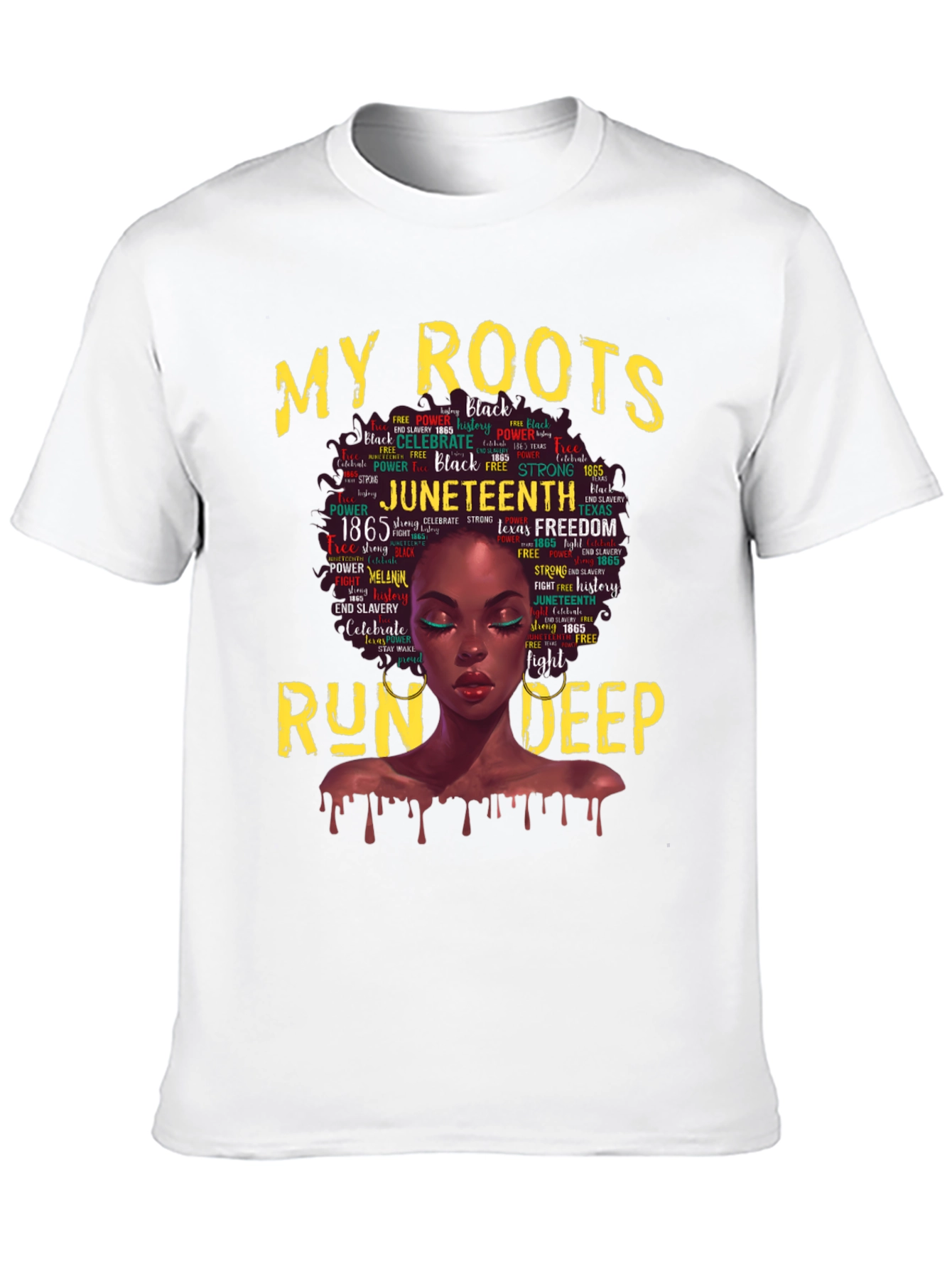 Juneteenth Roots T-Shirt - Black Pride