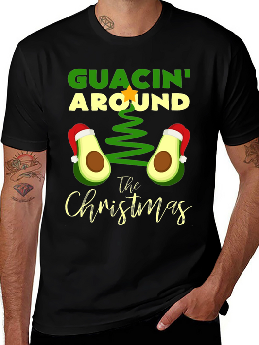Guacin Around Christmas Graphic Tee