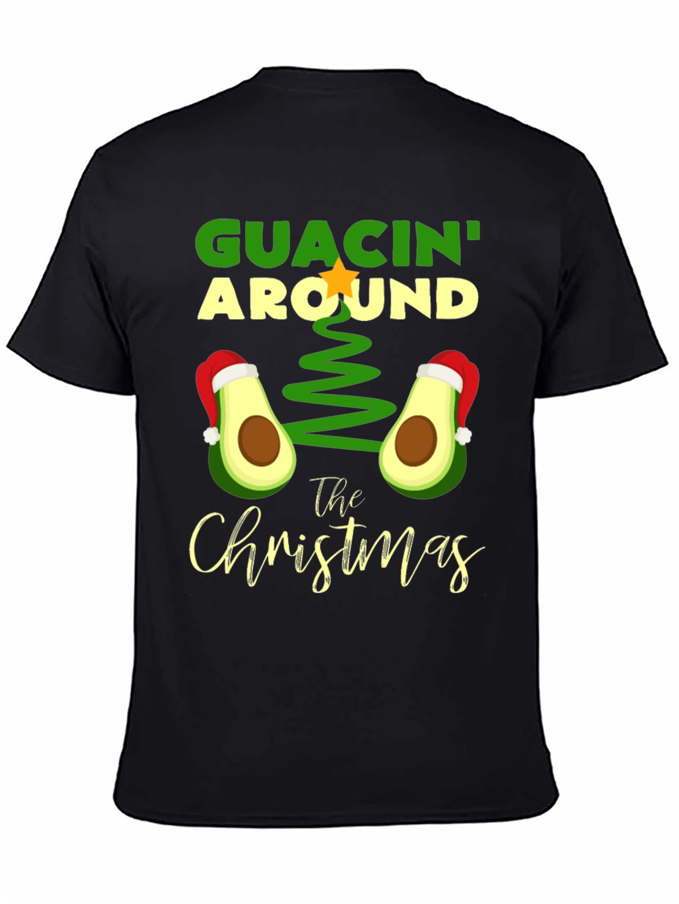 Guacin Around Christmas Graphic Tee