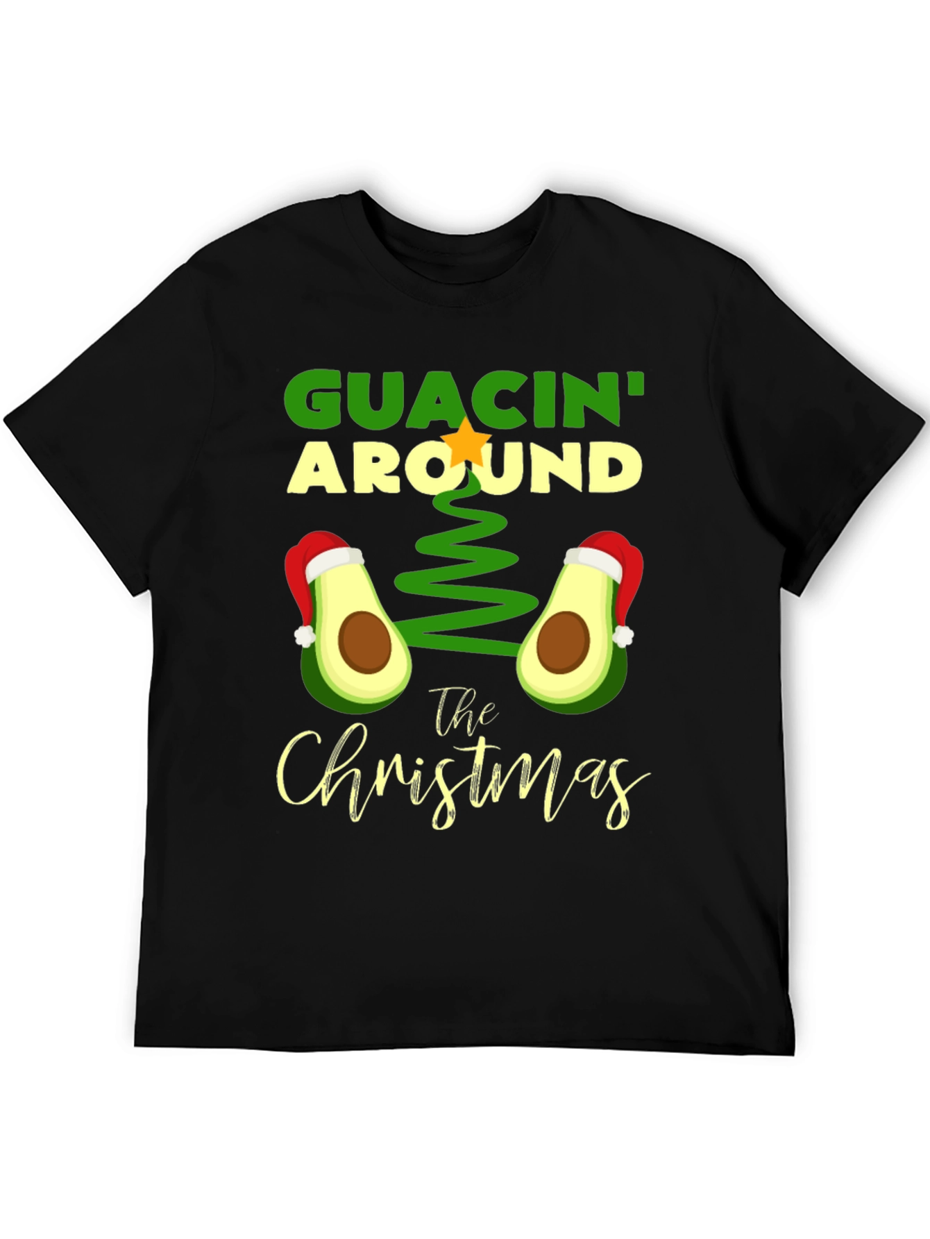 Guacin Around Christmas Graphic Tee