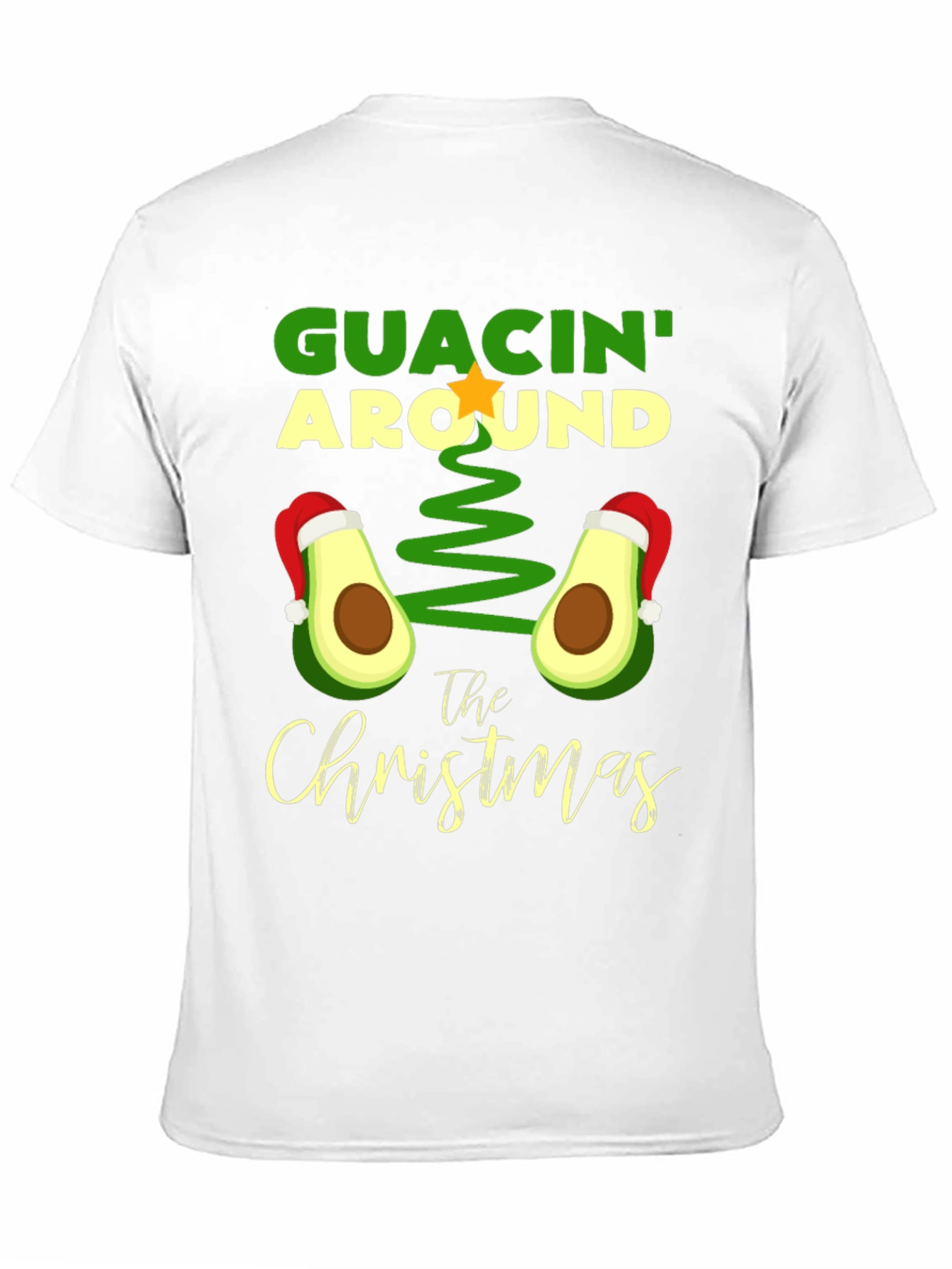 Guacin Around Christmas Graphic Tee