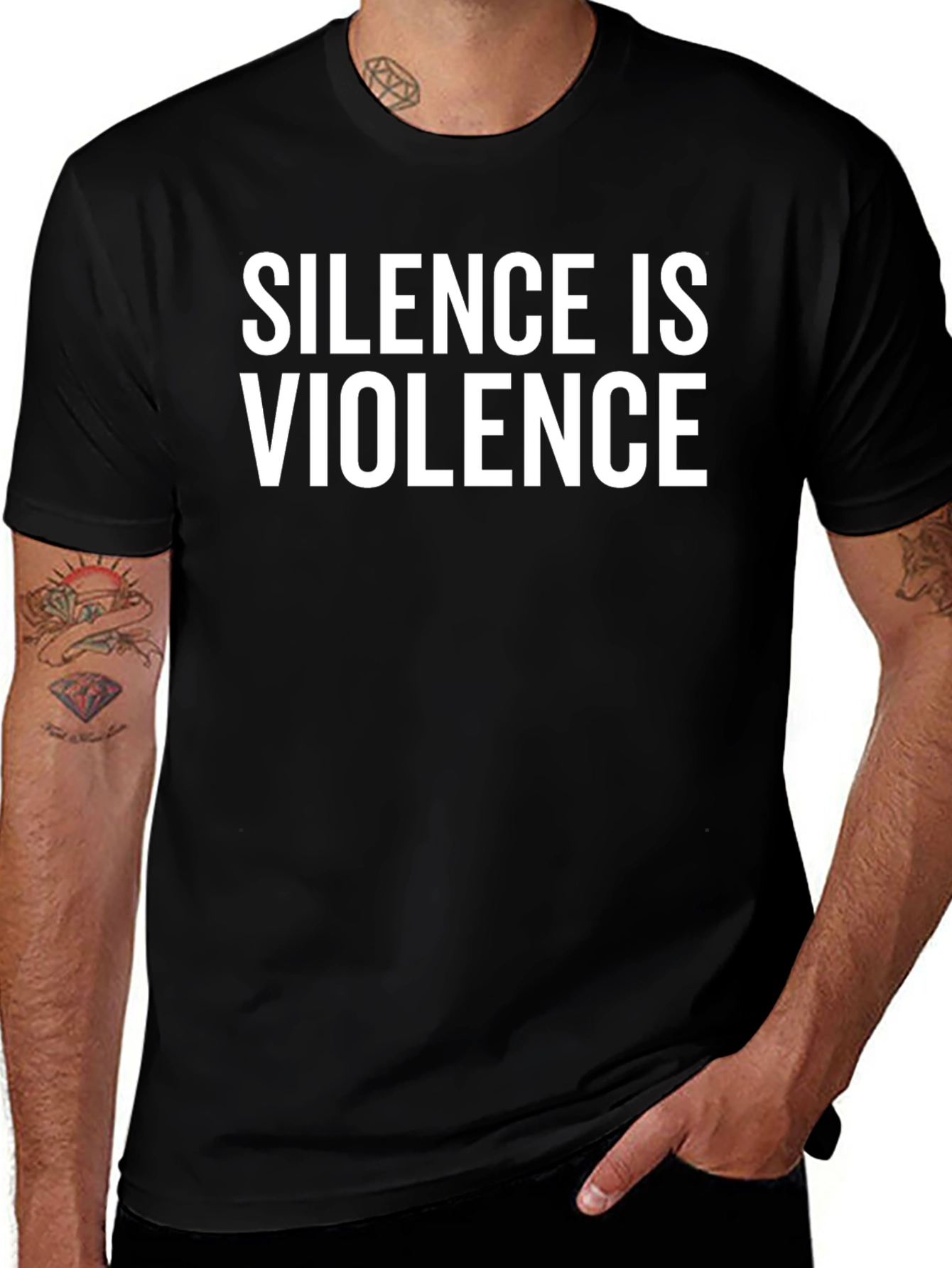 Silence Is Violence Graphic T-Shirt