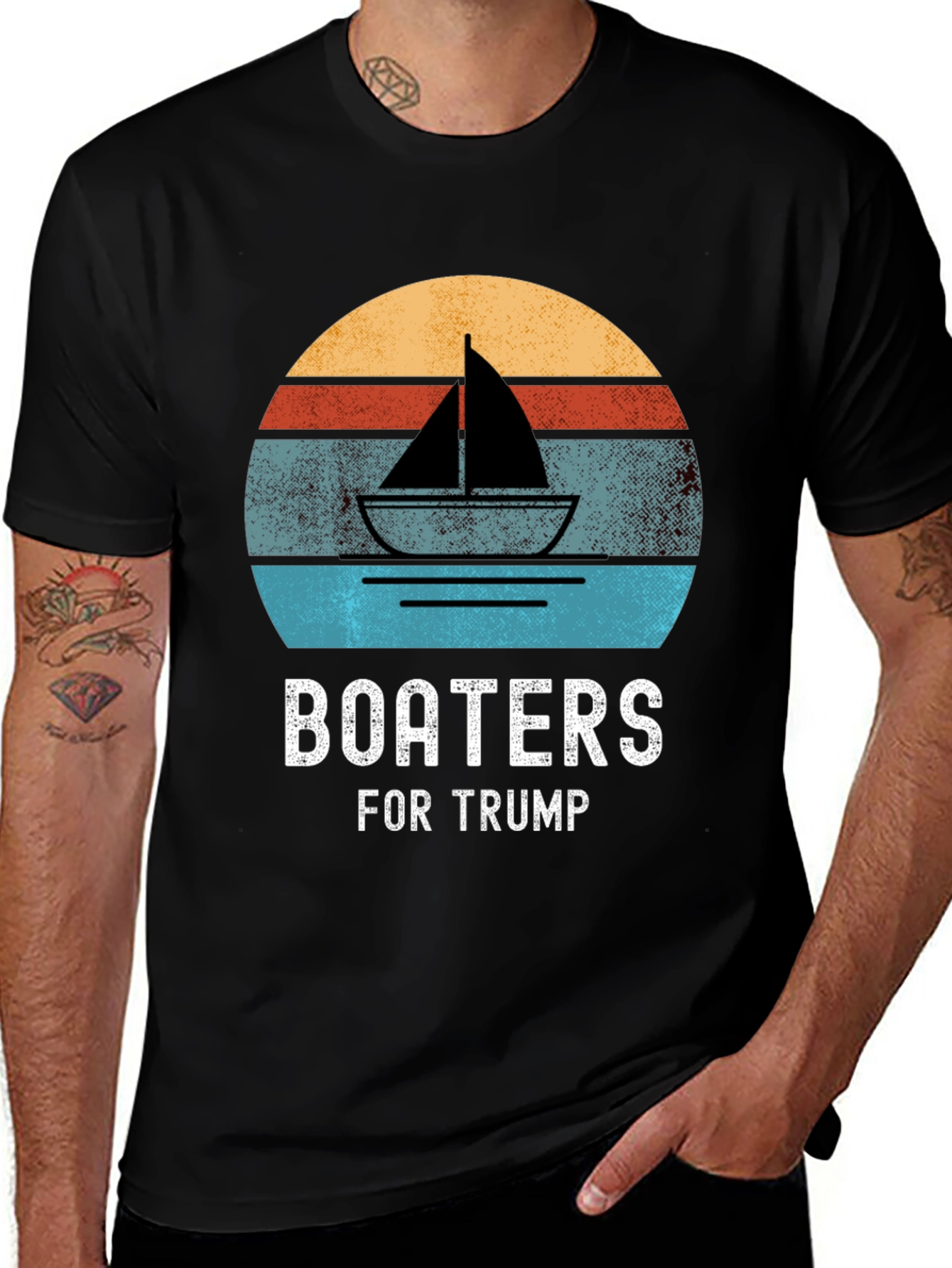 Boaters for Trump T-Shirt
