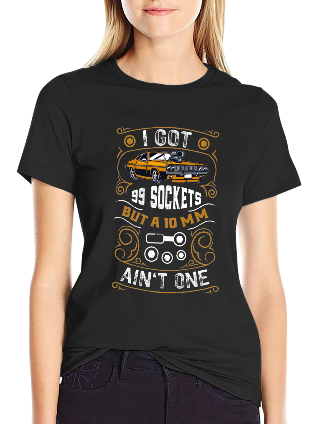 I Got 99 Sockets Funny Mechanic Car T-Shirt