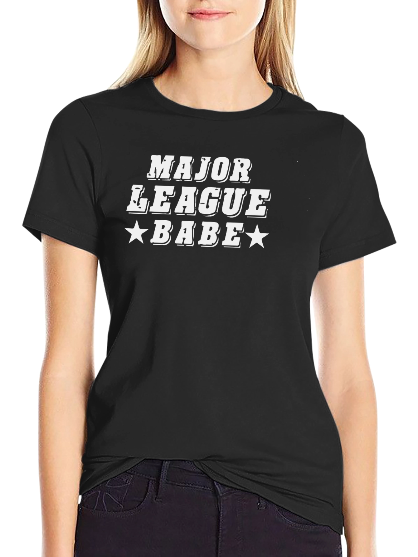 Major League Babe T-Shirt - Fun Baseball Tee