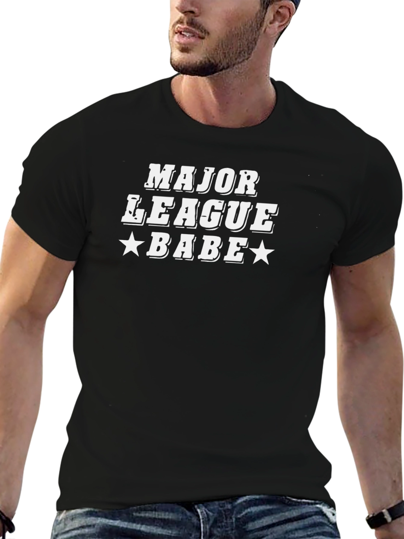 Major League Babe T-Shirt - Fun Baseball Tee