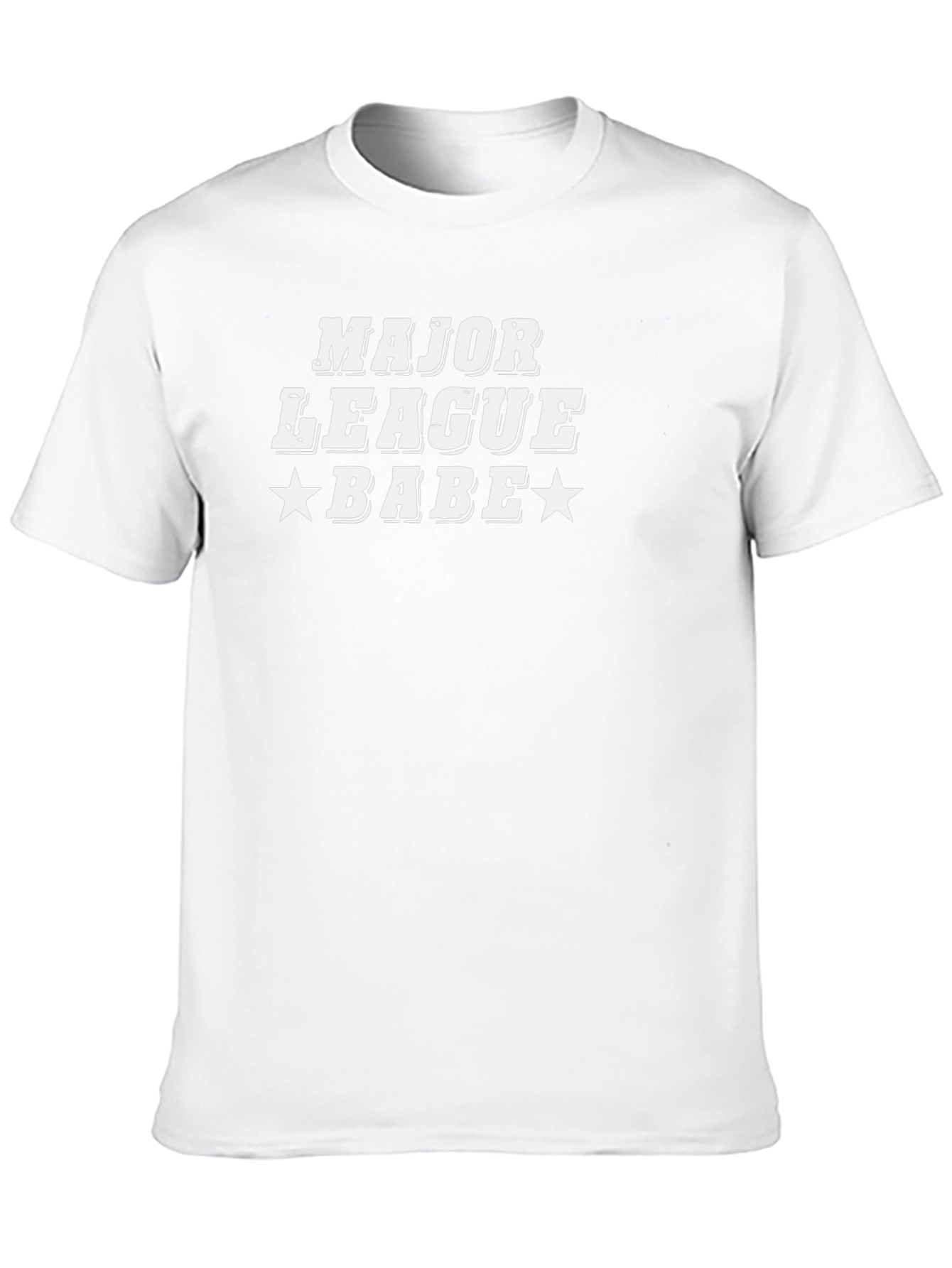 Major League Babe T-Shirt - Fun Baseball Tee