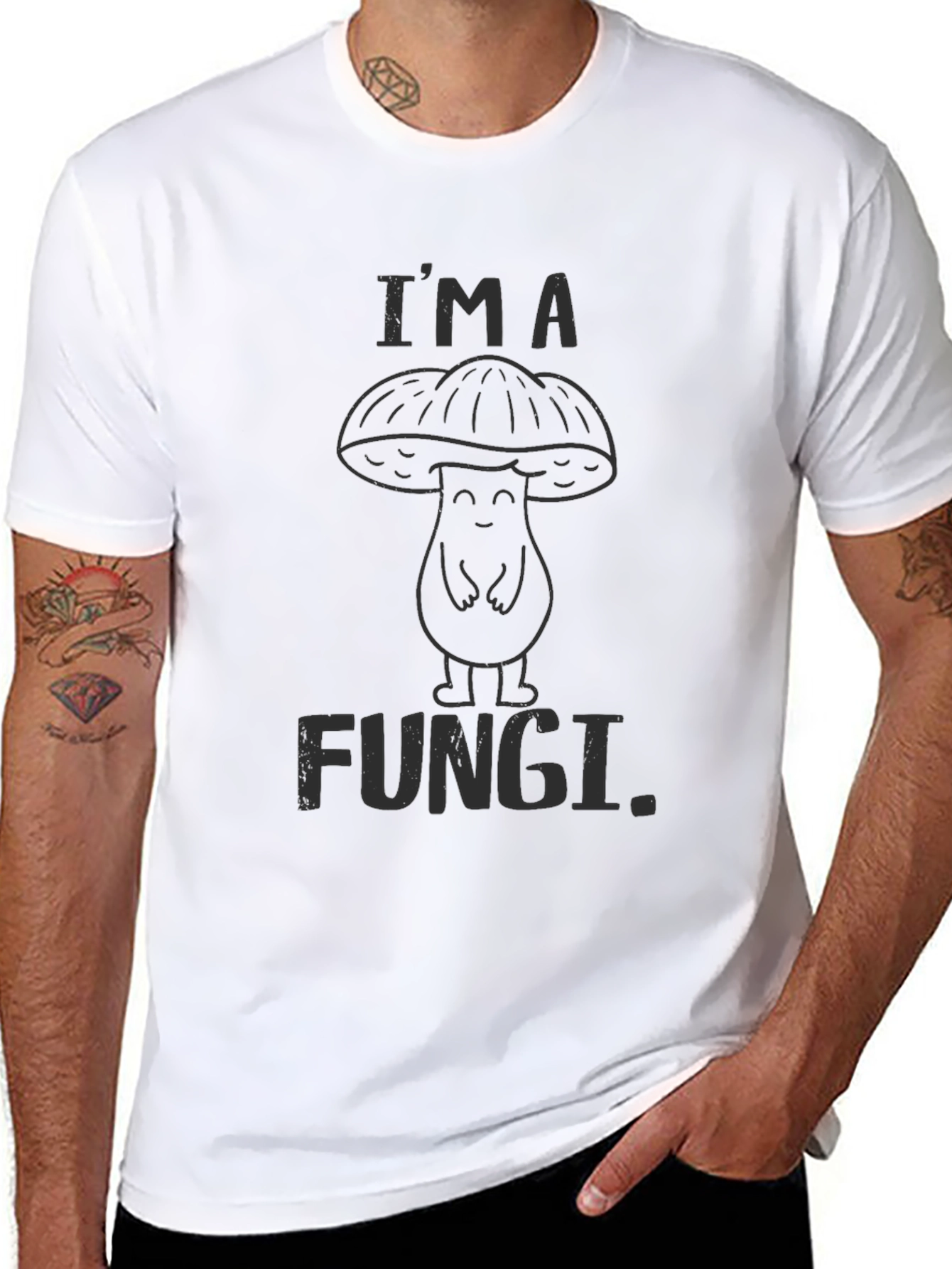 Im a Fungi. Graphic Tee - Novelty Mushroom T-Shirt