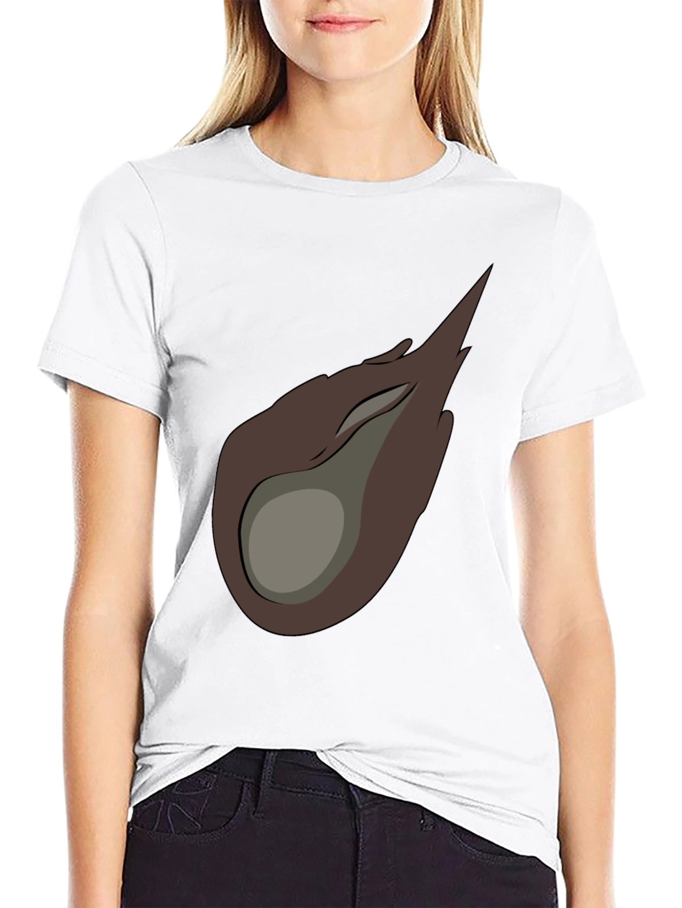 Meteor Graphic Tee - Black Cotton Casual T-Shirt