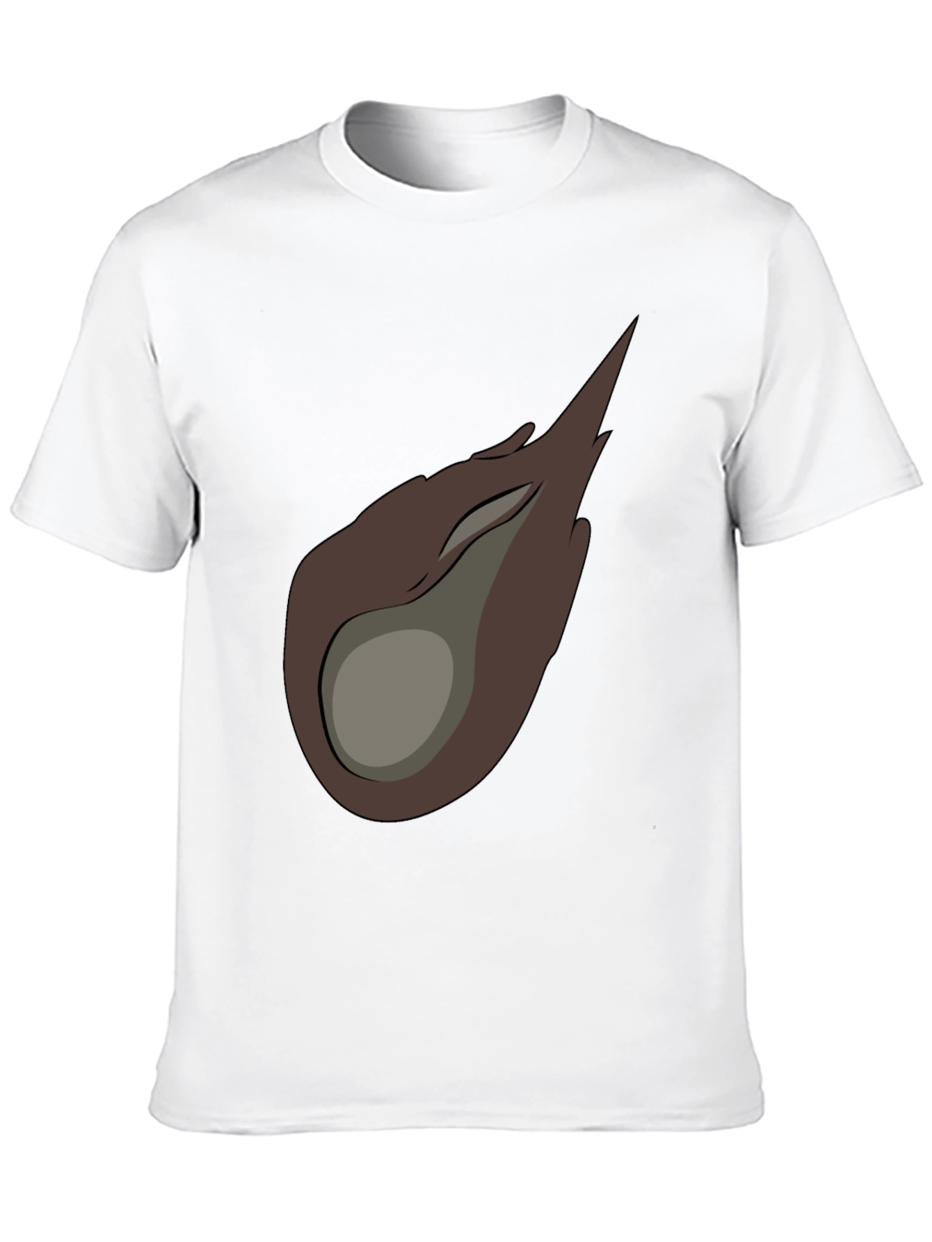 Meteor Graphic Tee - Black Cotton Casual T-Shirt