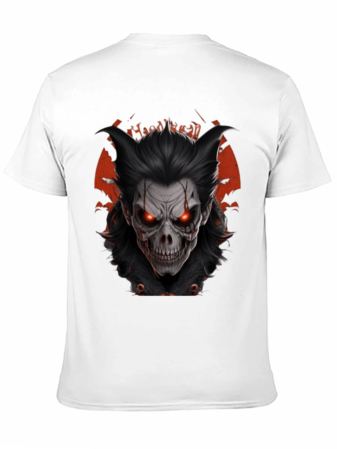 Halloween Demon Graphic T-Shirt