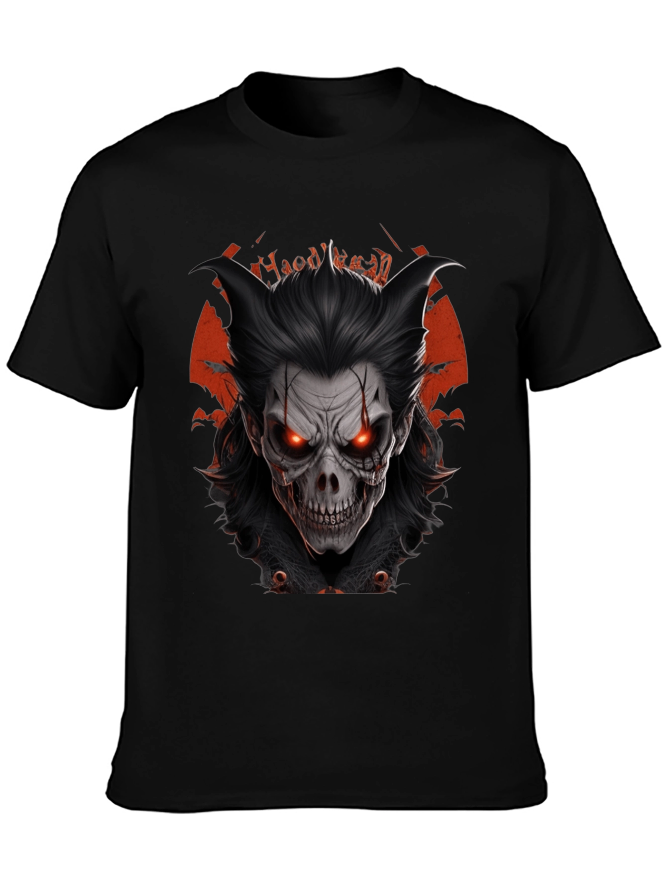 Halloween Demon Graphic T-Shirt