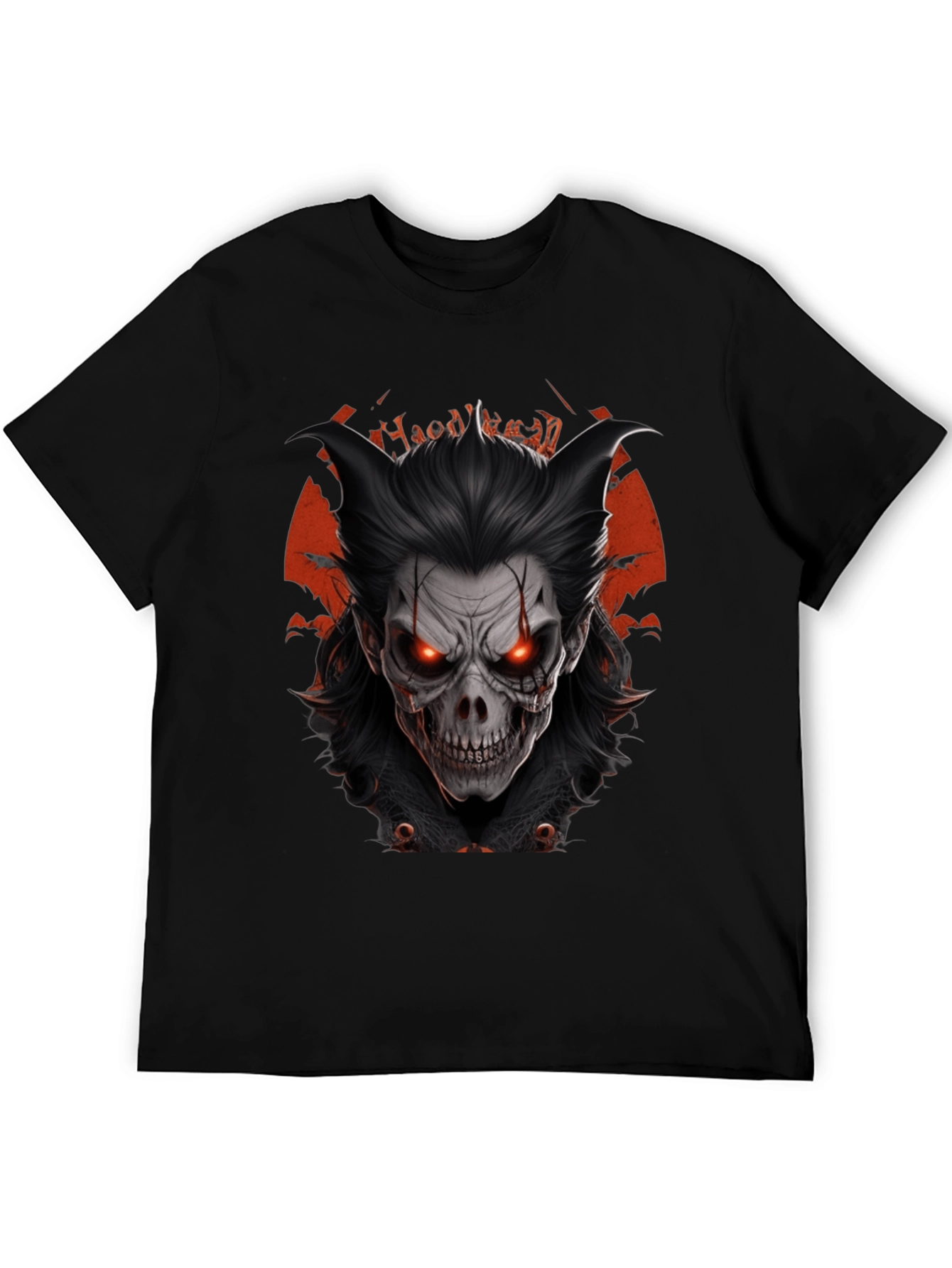 Halloween Demon Graphic T-Shirt