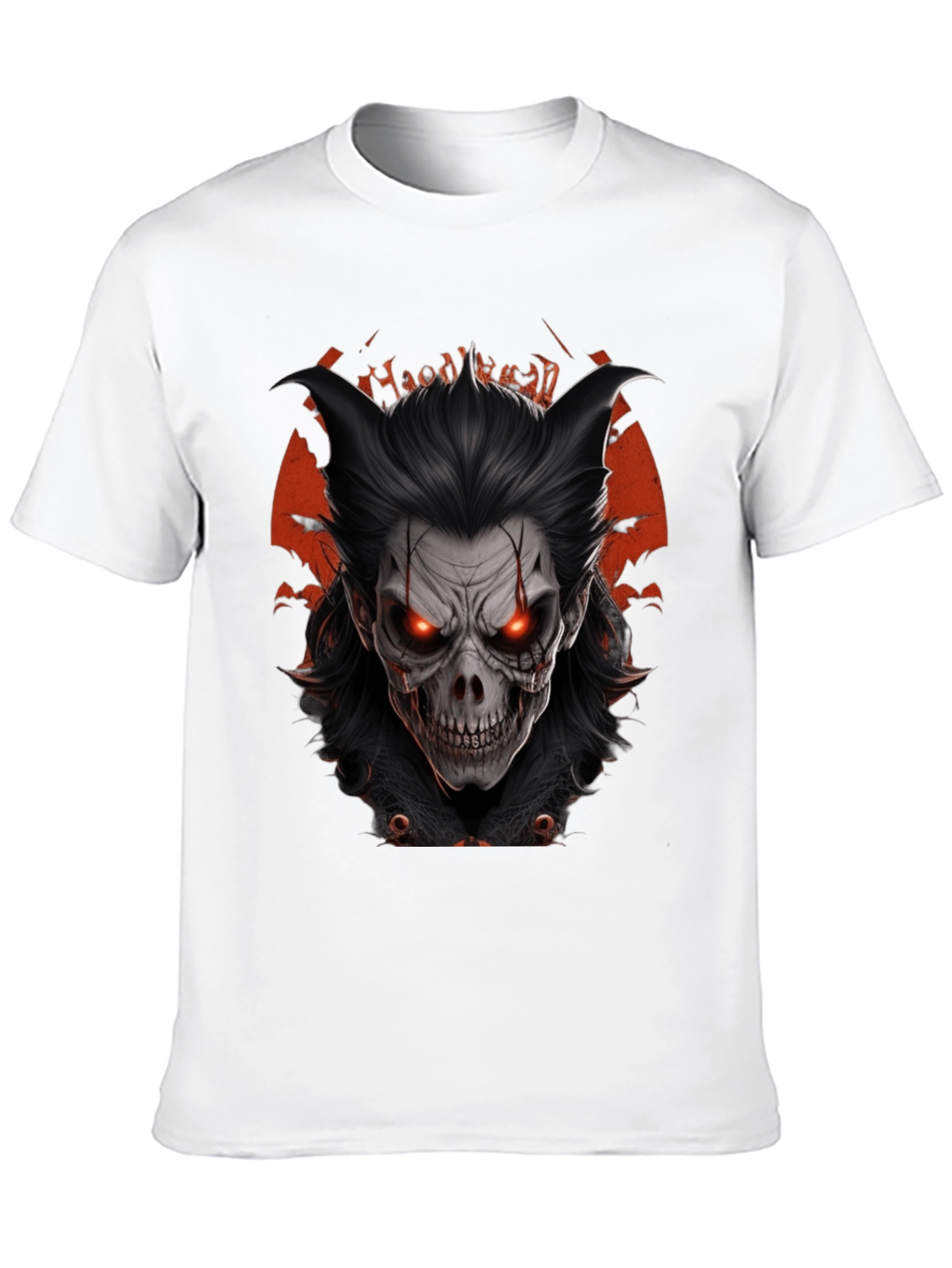 Halloween Demon Graphic T-Shirt