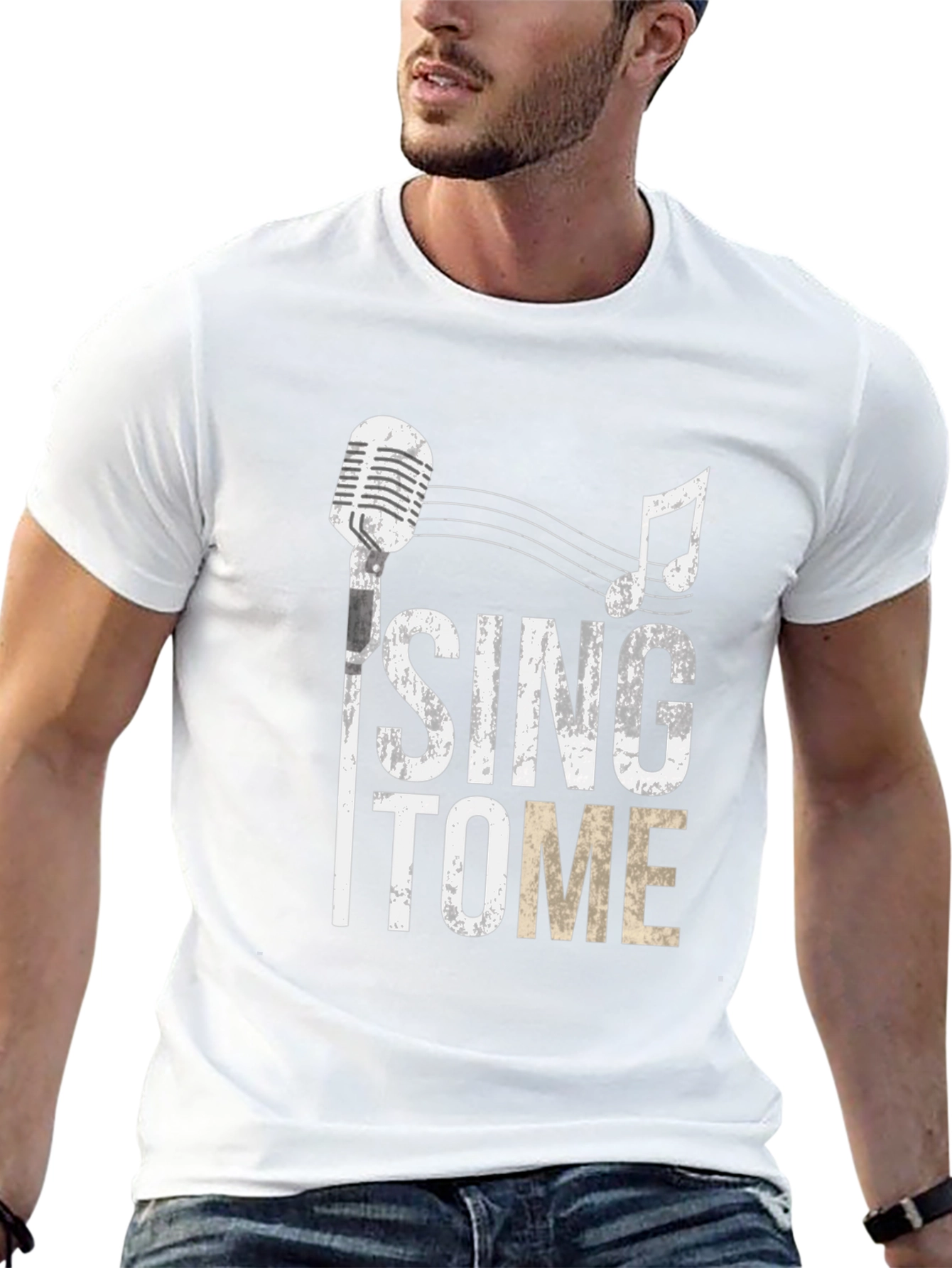 Sing To Me Graphic Tee - Soft Cotton Blend