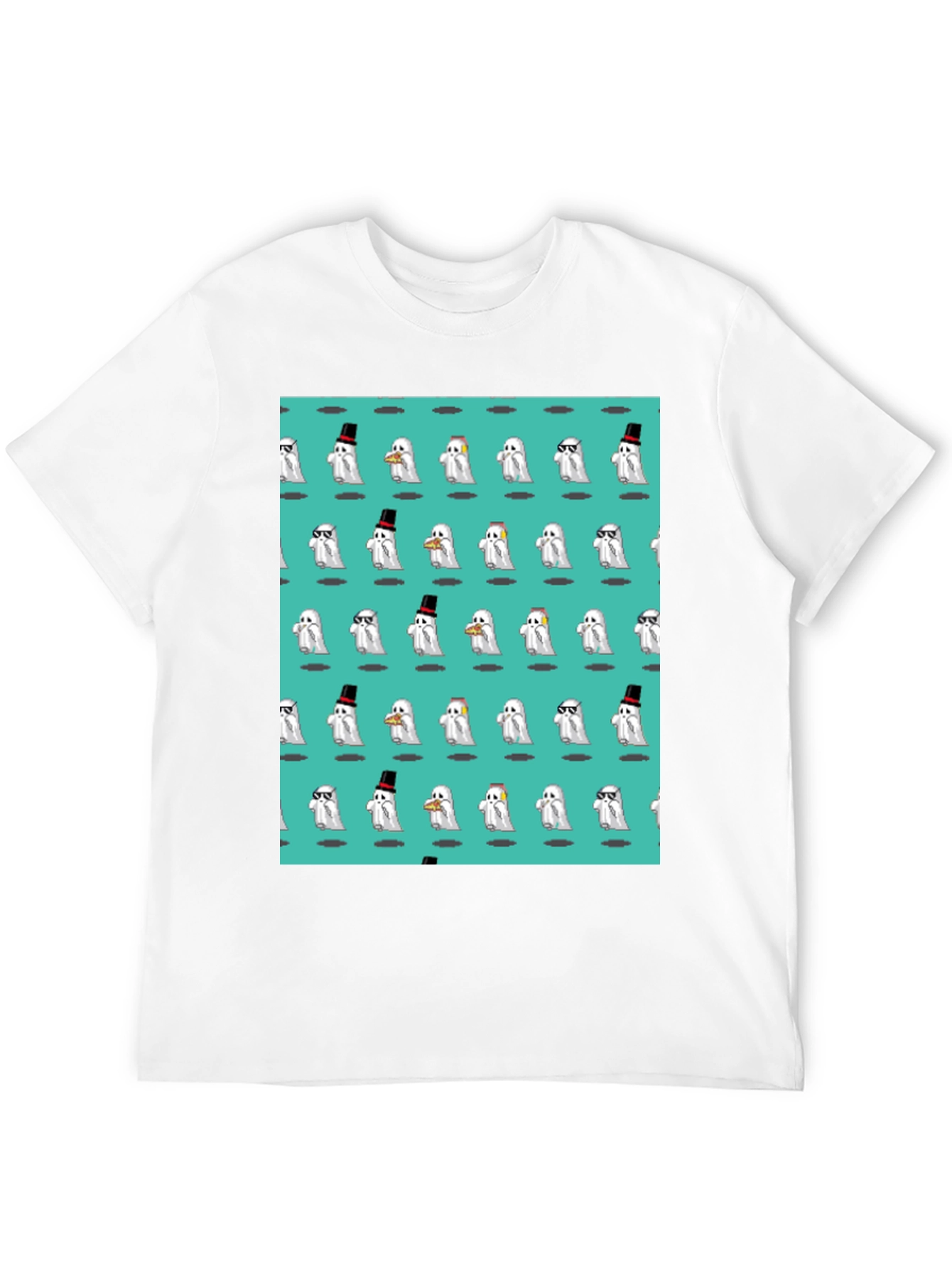 Ghost Pattern T-Shirt