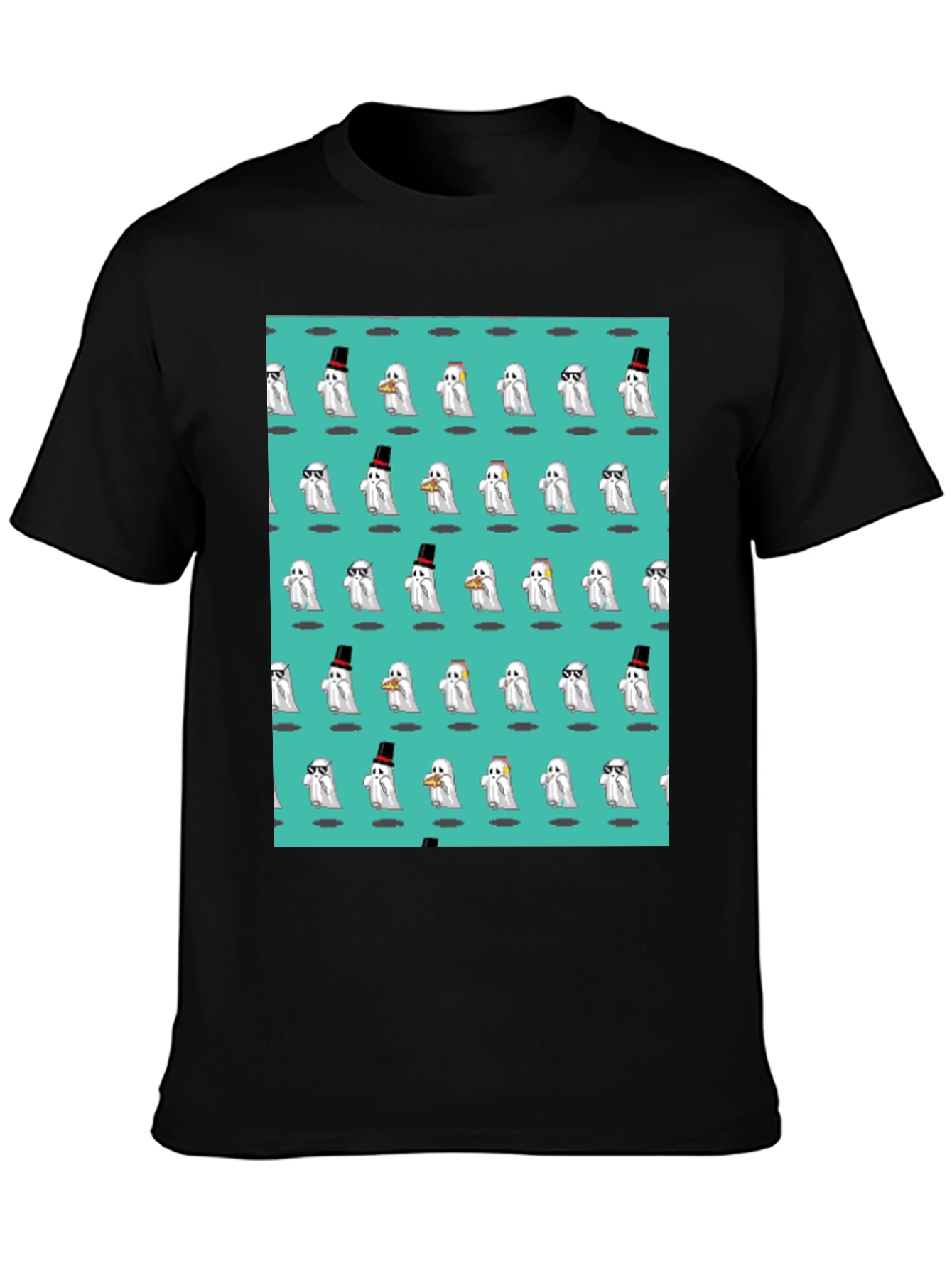 Ghost Pattern T-Shirt