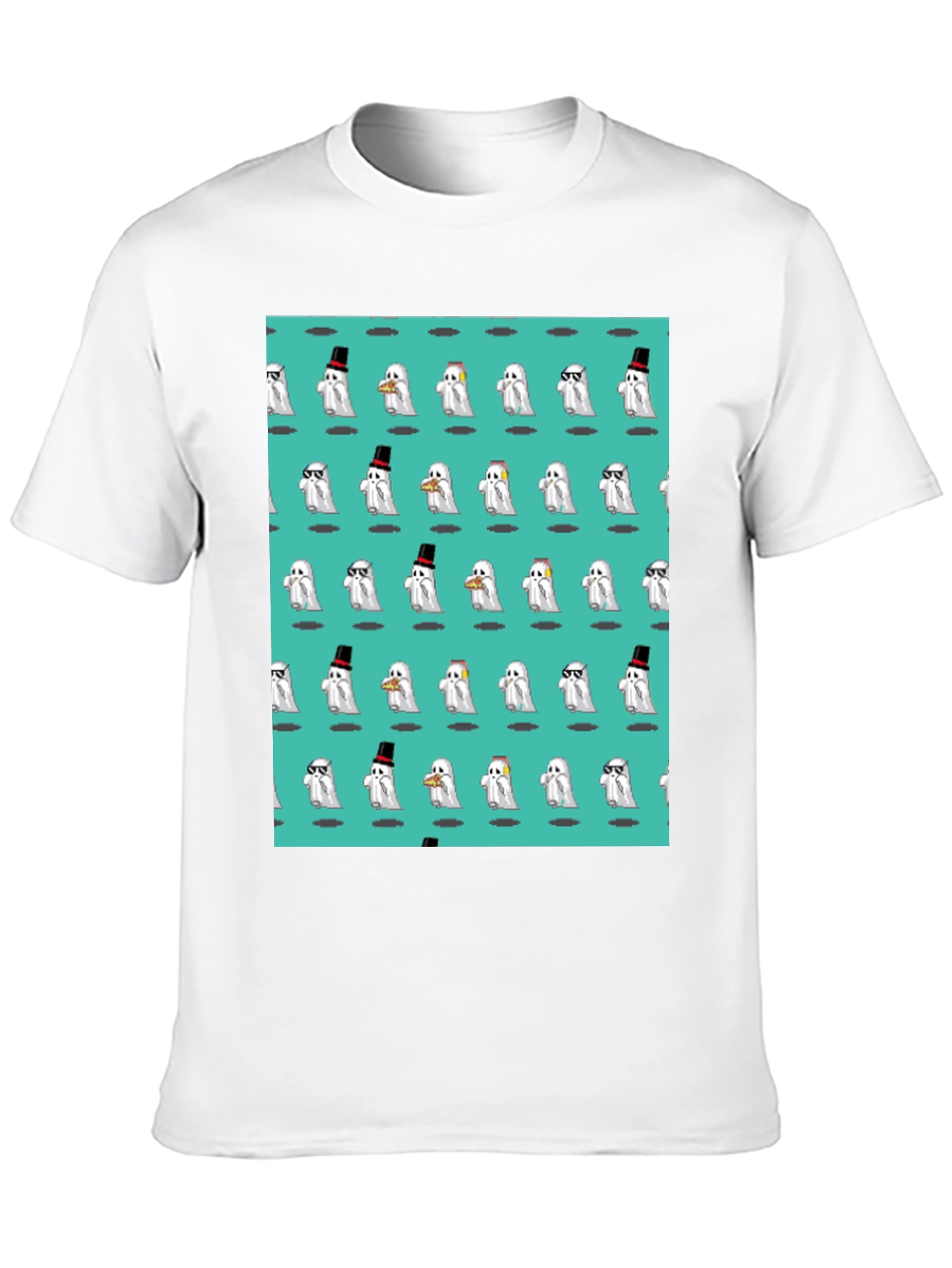 Ghost Pattern T-Shirt