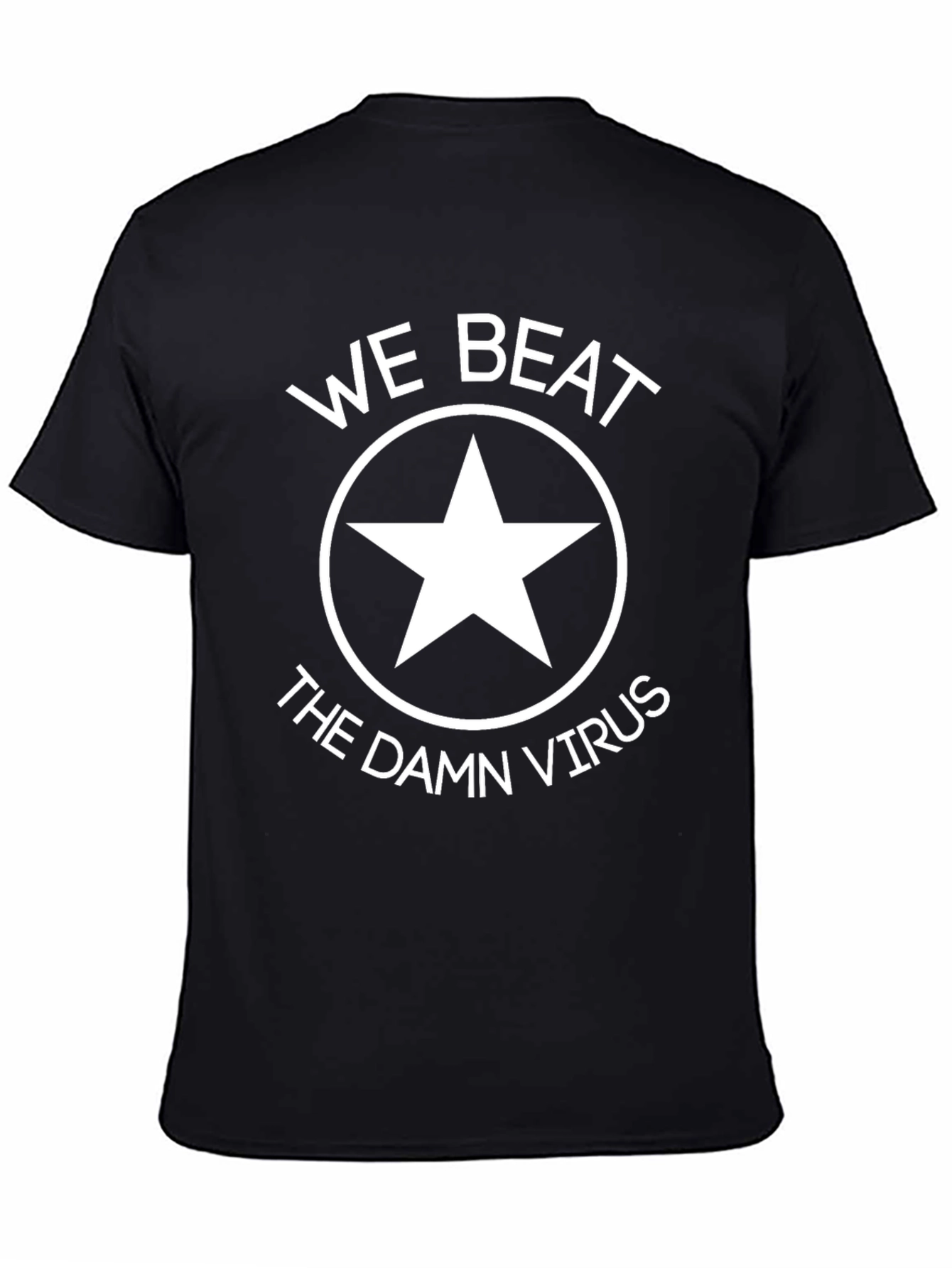 We Beat The Damn Virus Graphic Tee