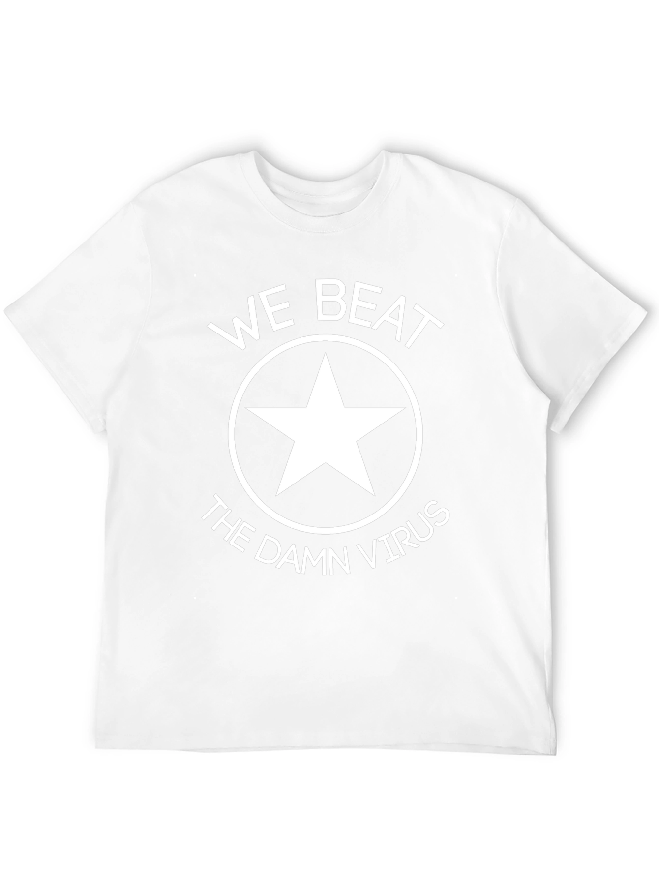 We Beat The Damn Virus Graphic Tee