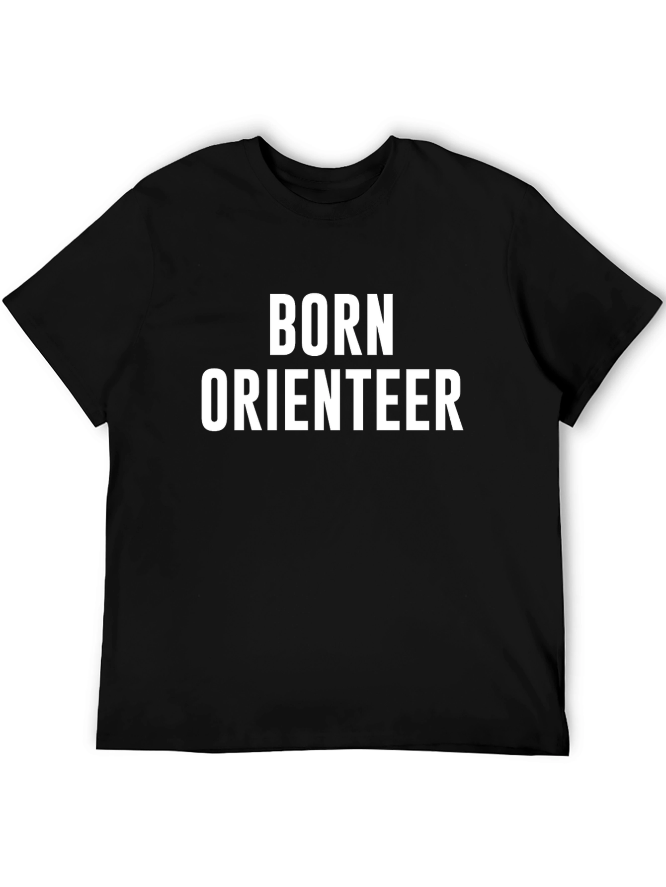 Born Orienteer Black T-Shirt