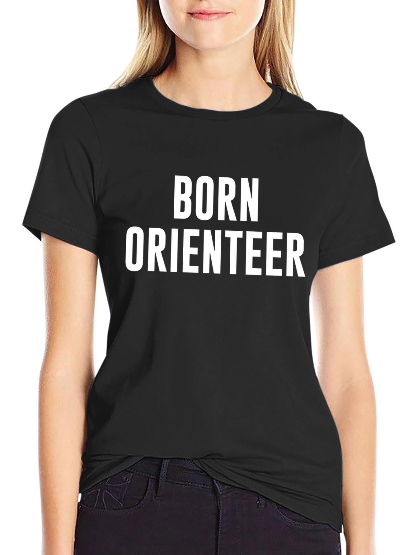 Born Orienteer Black T-Shirt
