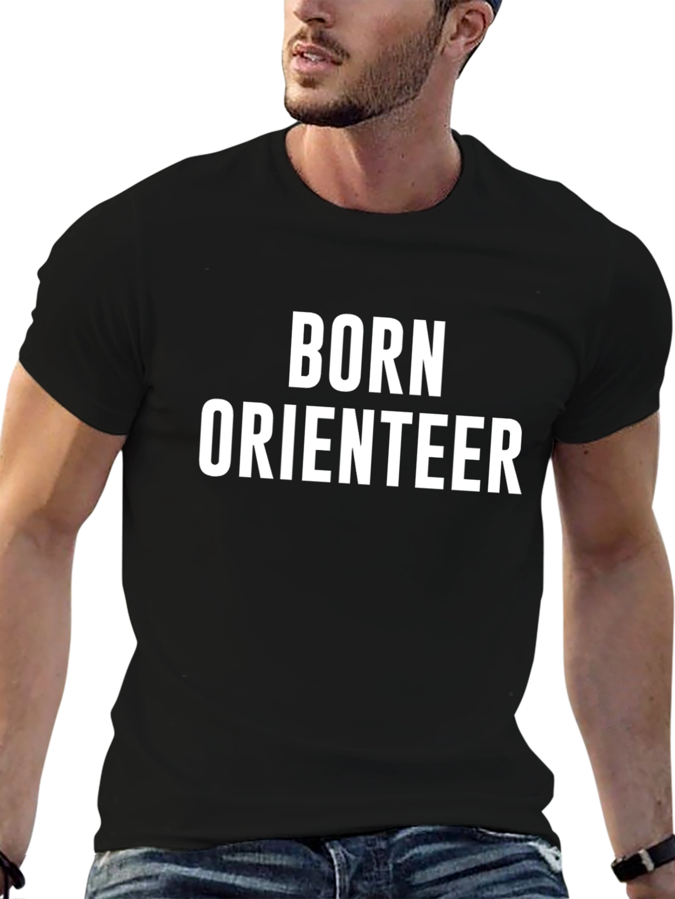 Born Orienteer Black T-Shirt