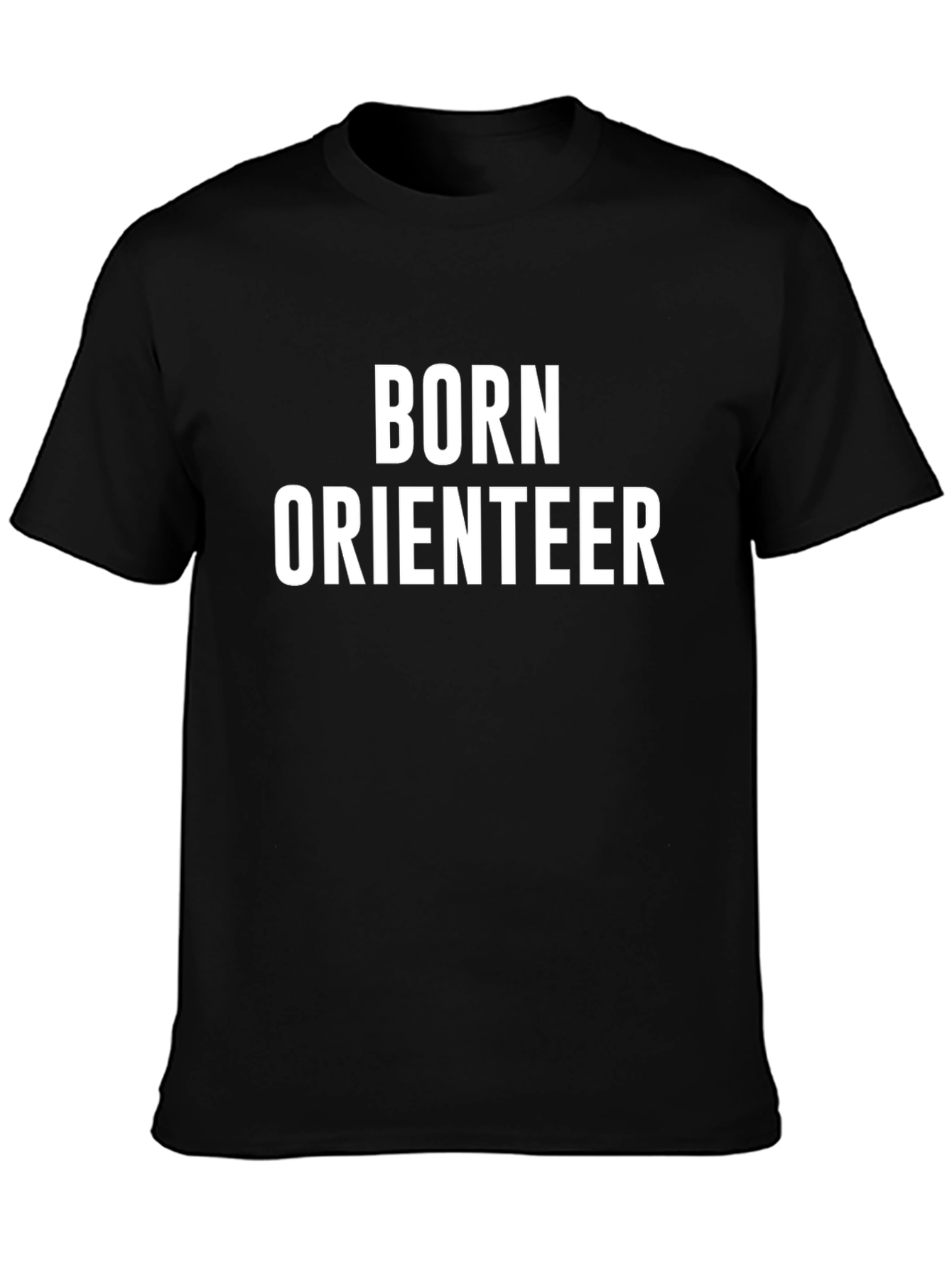 Born Orienteer Black T-Shirt
