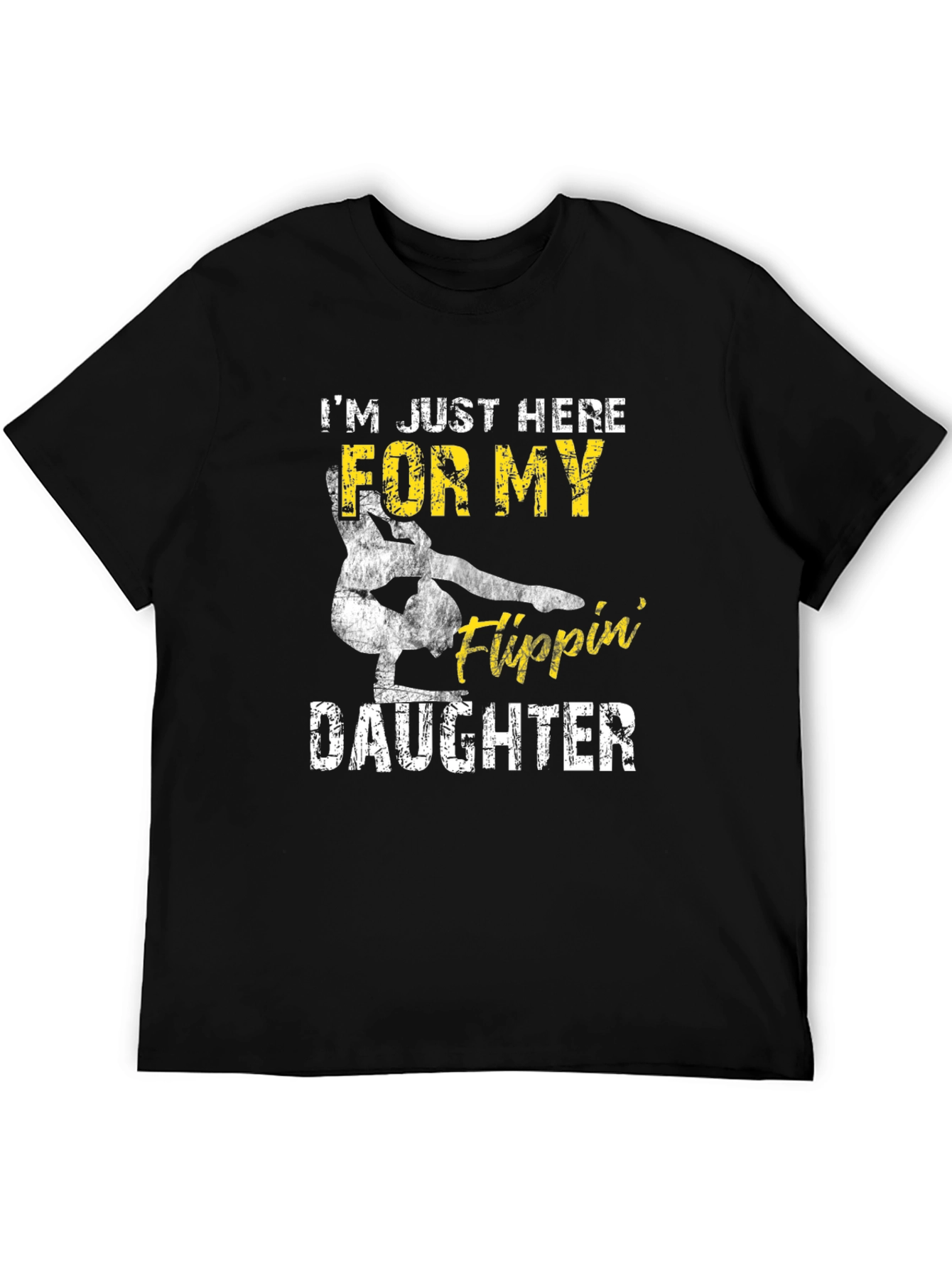 Gymnastics Dad Tee: Flippin Daughter T-Shirt