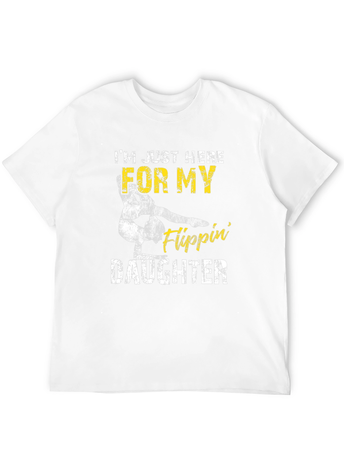Gymnastics Dad Tee: Flippin Daughter T-Shirt