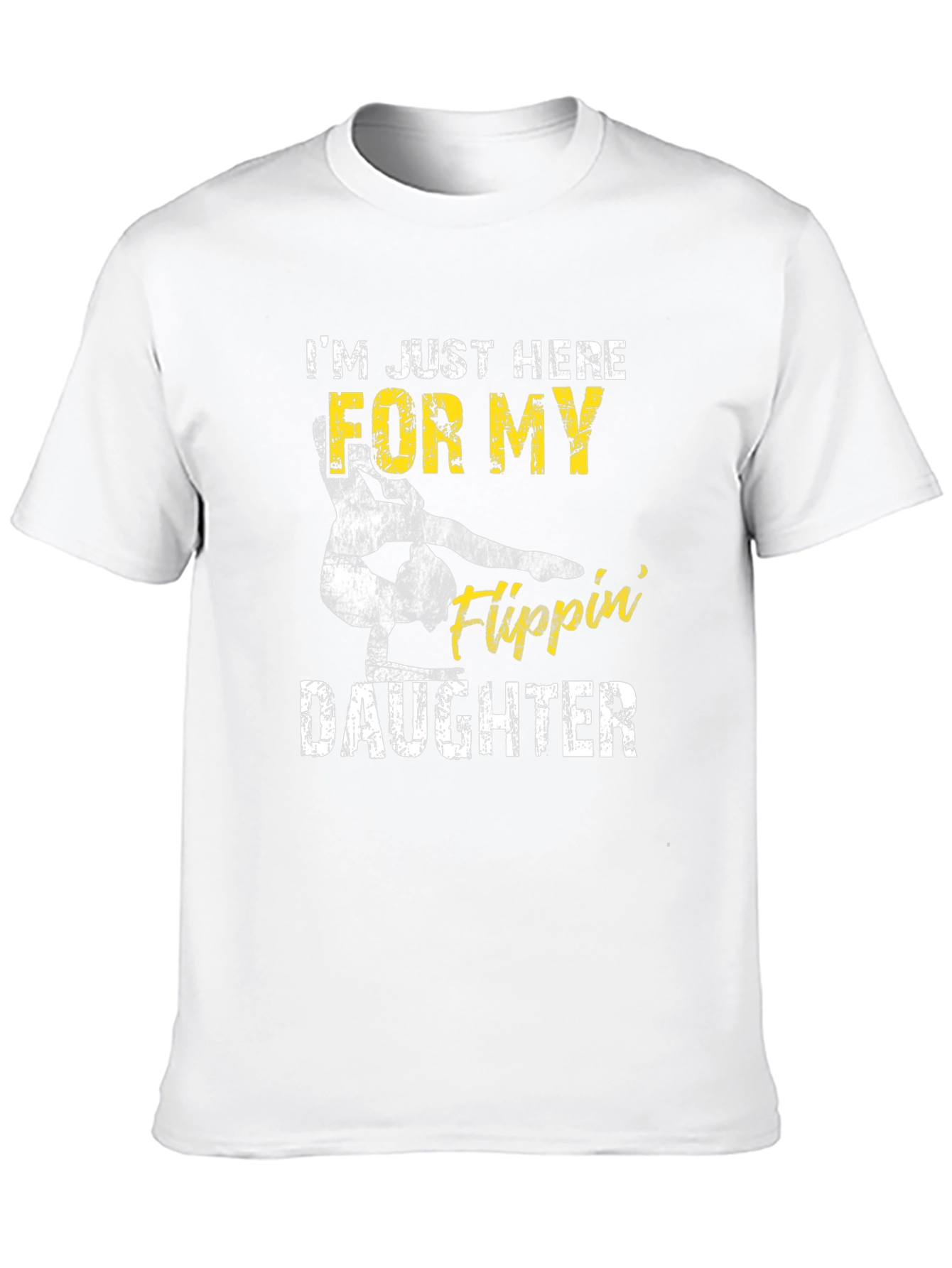 Gymnastics Dad Tee: Flippin Daughter T-Shirt